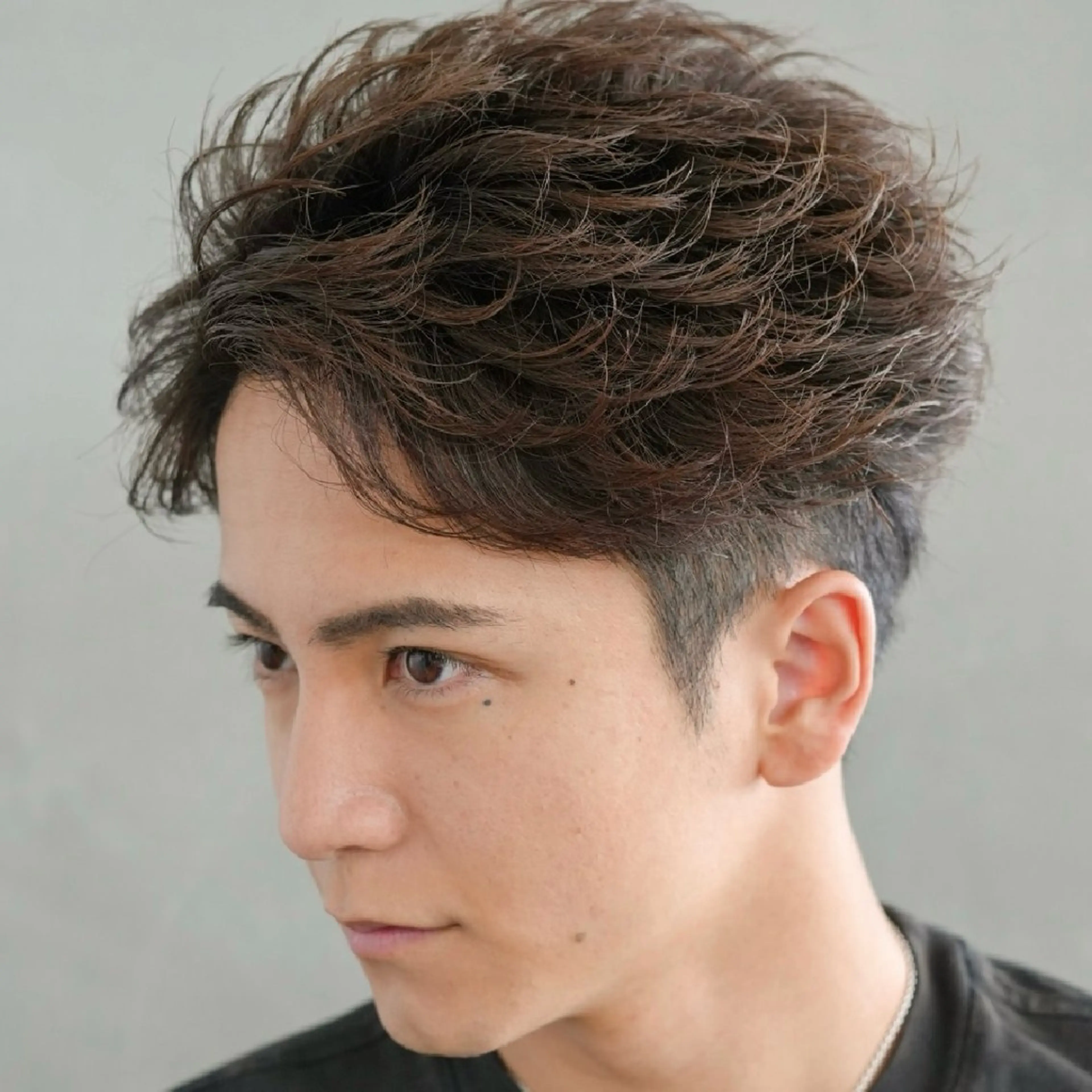 ショート パーマ メンズ カット パーマ “fifth”川内 泰智／メンズパーマのヘアスタイル