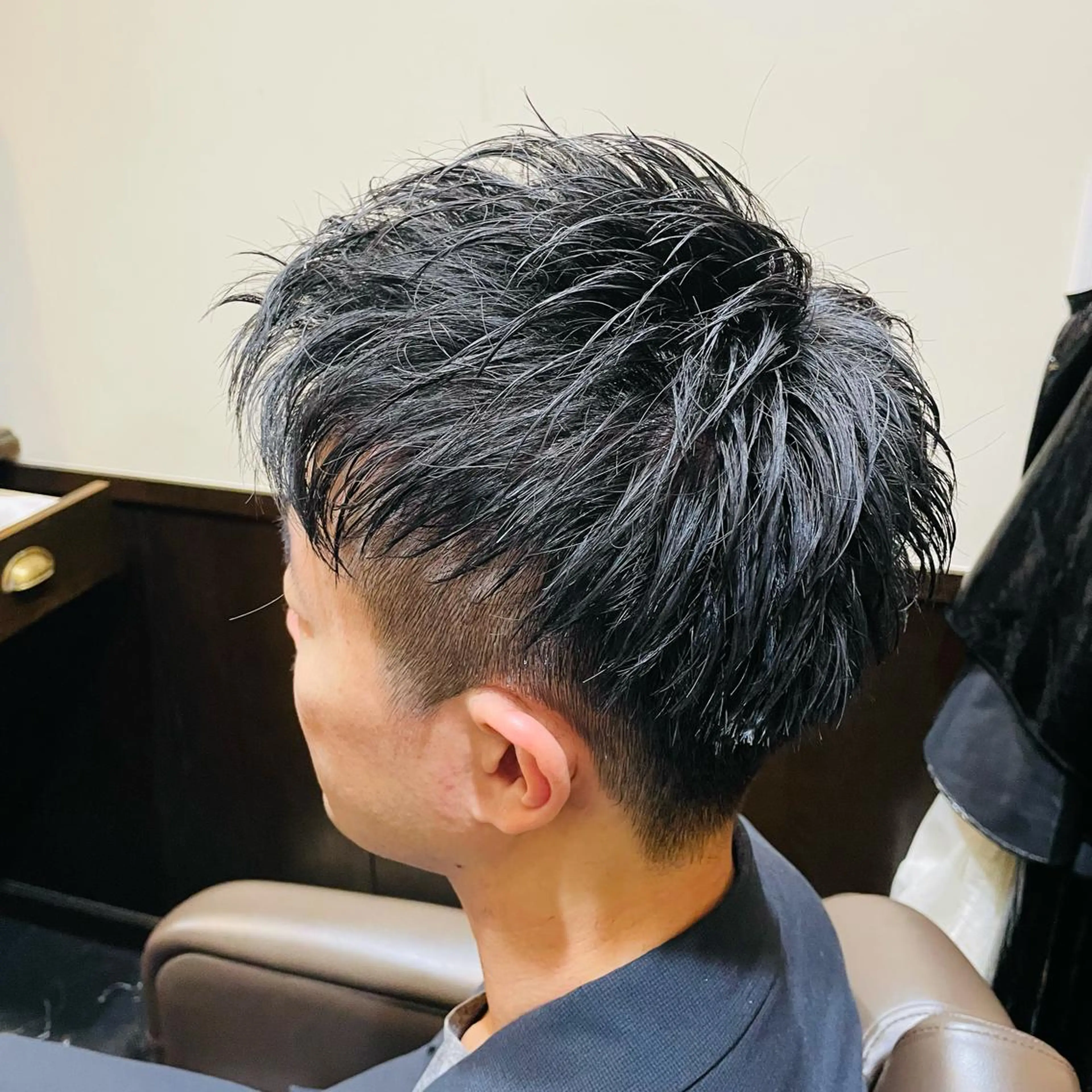 ショート メンズ premium barber表参道店所属・新田 梨乃のヘアスタイル