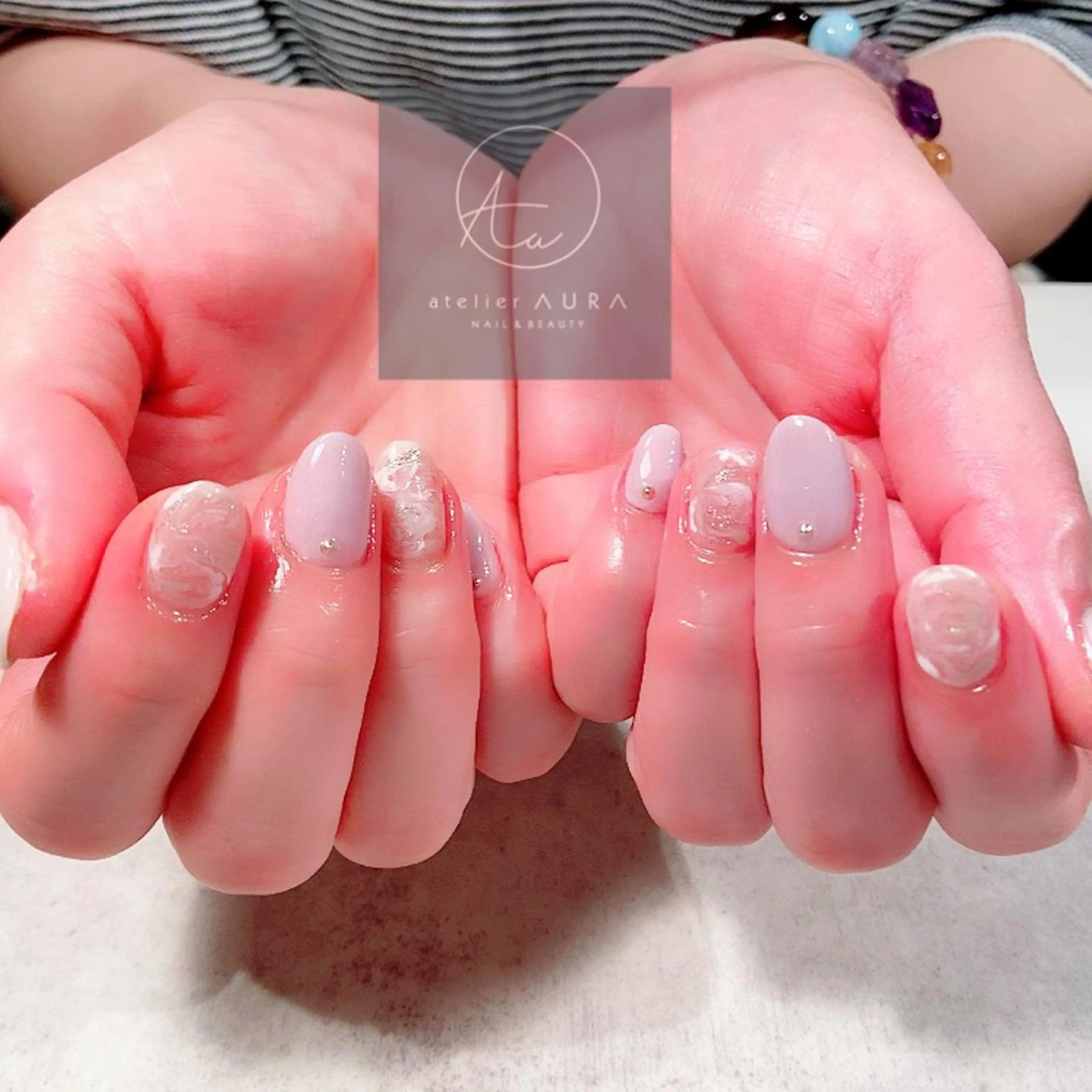 ネイル atelier AURA ｱﾄﾘｴ ｱｳﾗ所属・atelier AURAのネイルデザイン