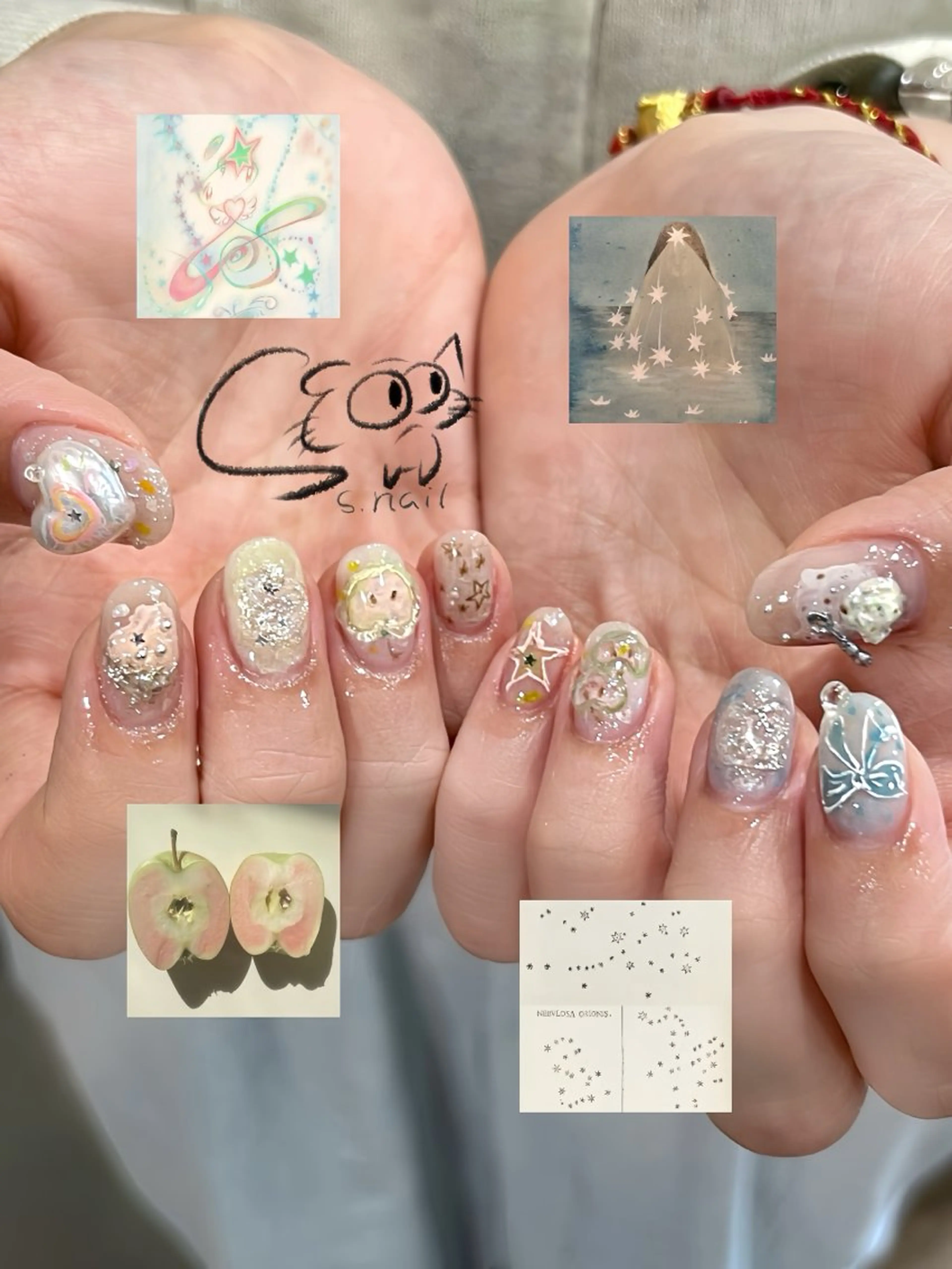 ネイル チークネイル フレンチネイル グラデーション マグネットネイル ワンカラーネイル ハンドネイル S.nail所属・S.nail _のネイルデザイン