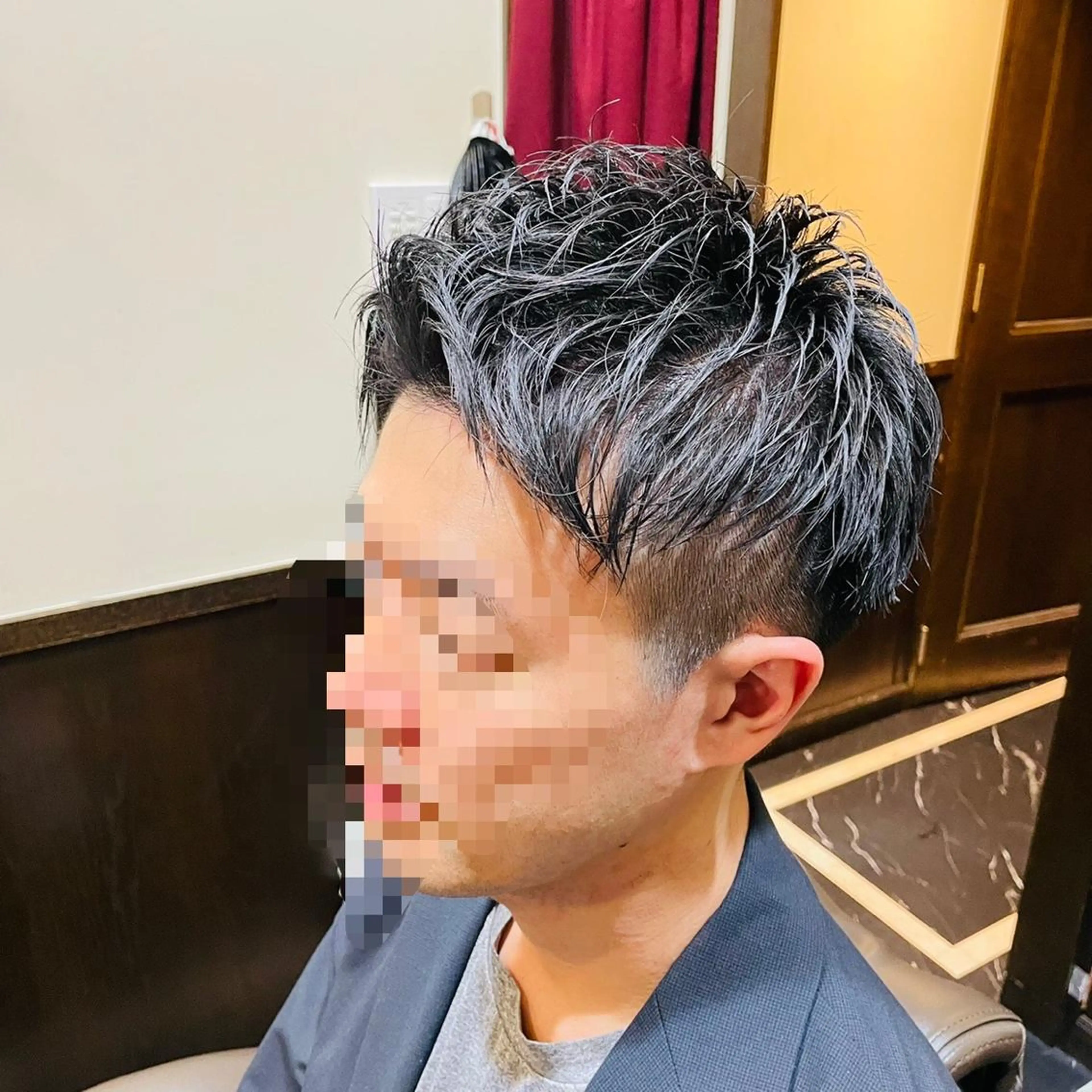 ショート メンズ premium barber表参道店所属・新田 梨乃のヘアスタイル