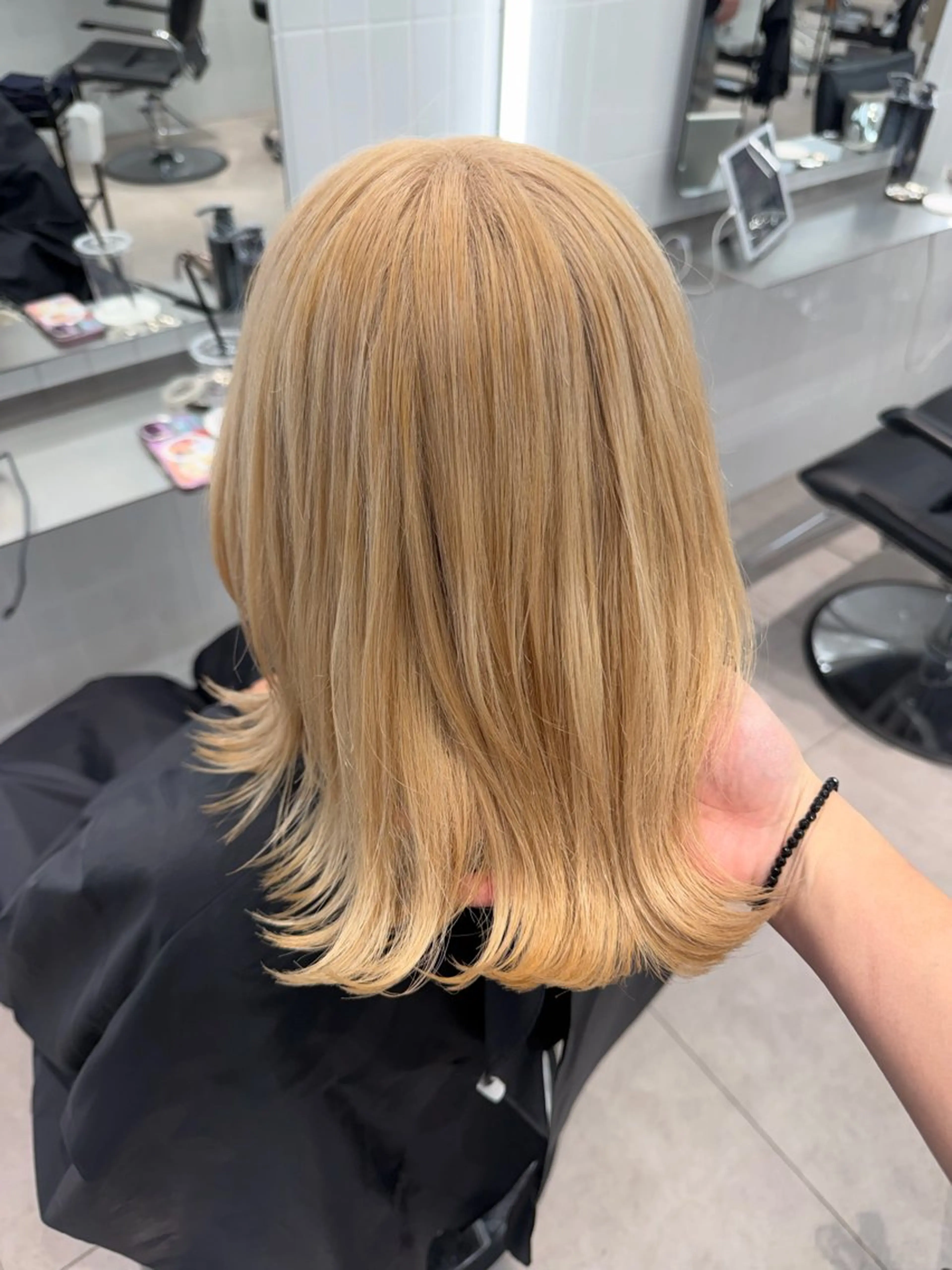 ロング カット ヘアカラー トリートメント ONYX 表参道所属・ショート/ボブ/似 合わせ/顔周りカットのヘアスタイル