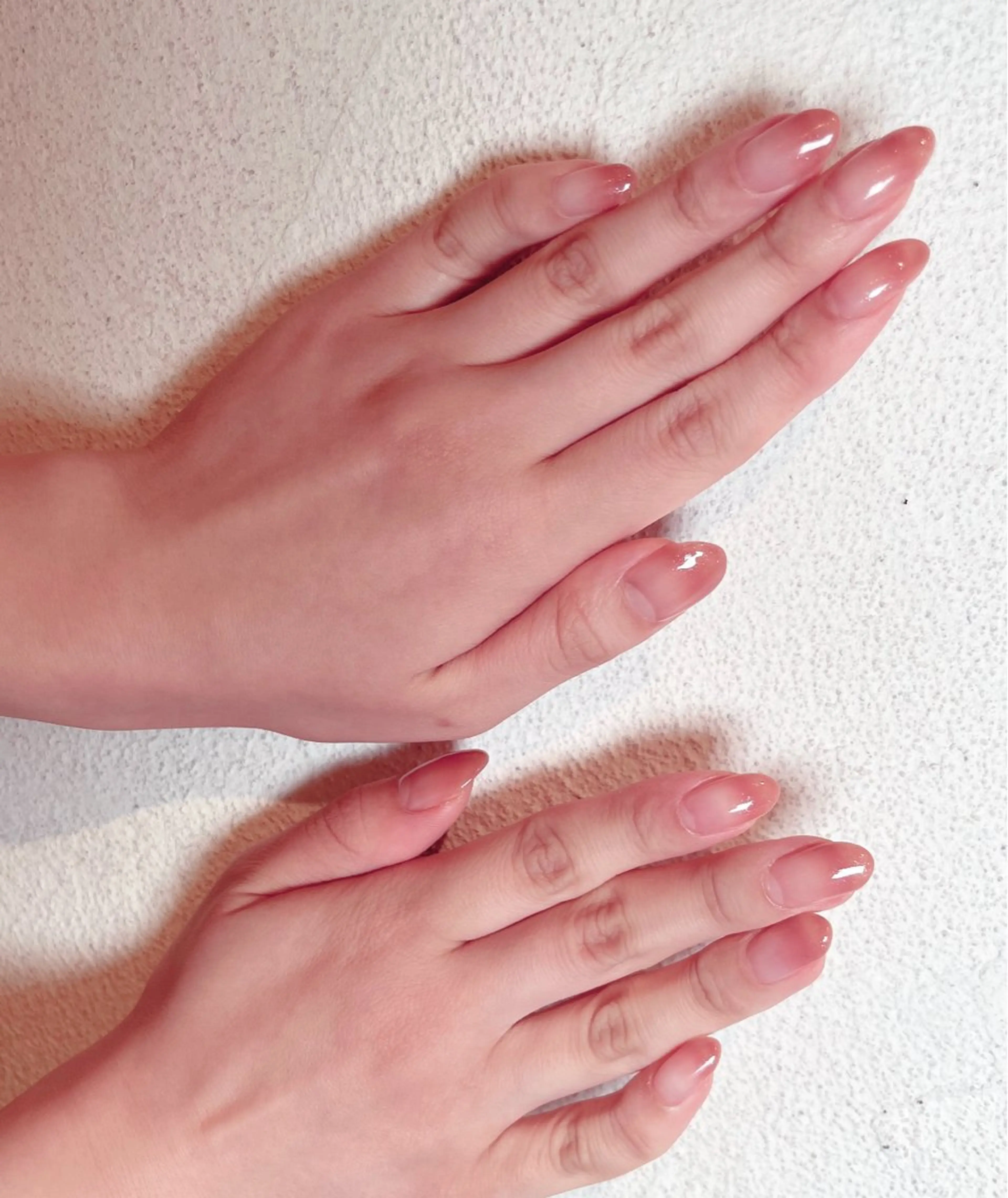 ネイル グラデーション キラキラネイル ラメ(グリッター) ハンドネイル Salon&School Nail du Marche所属・阿部 美香のネイルデザイン