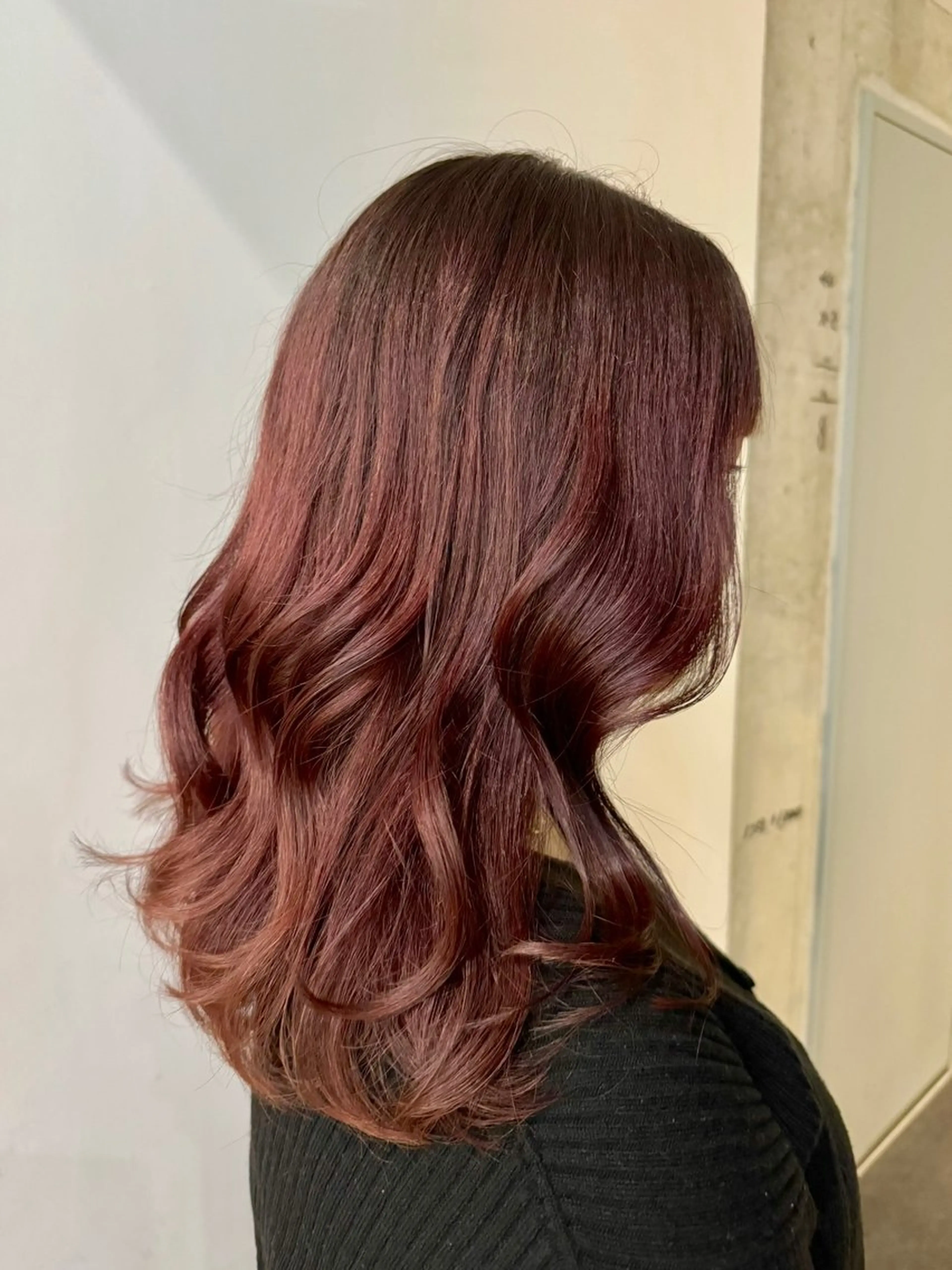 セミロング カラー 🪞きら艶ロング カラー🩶 azuのヘアスタイル