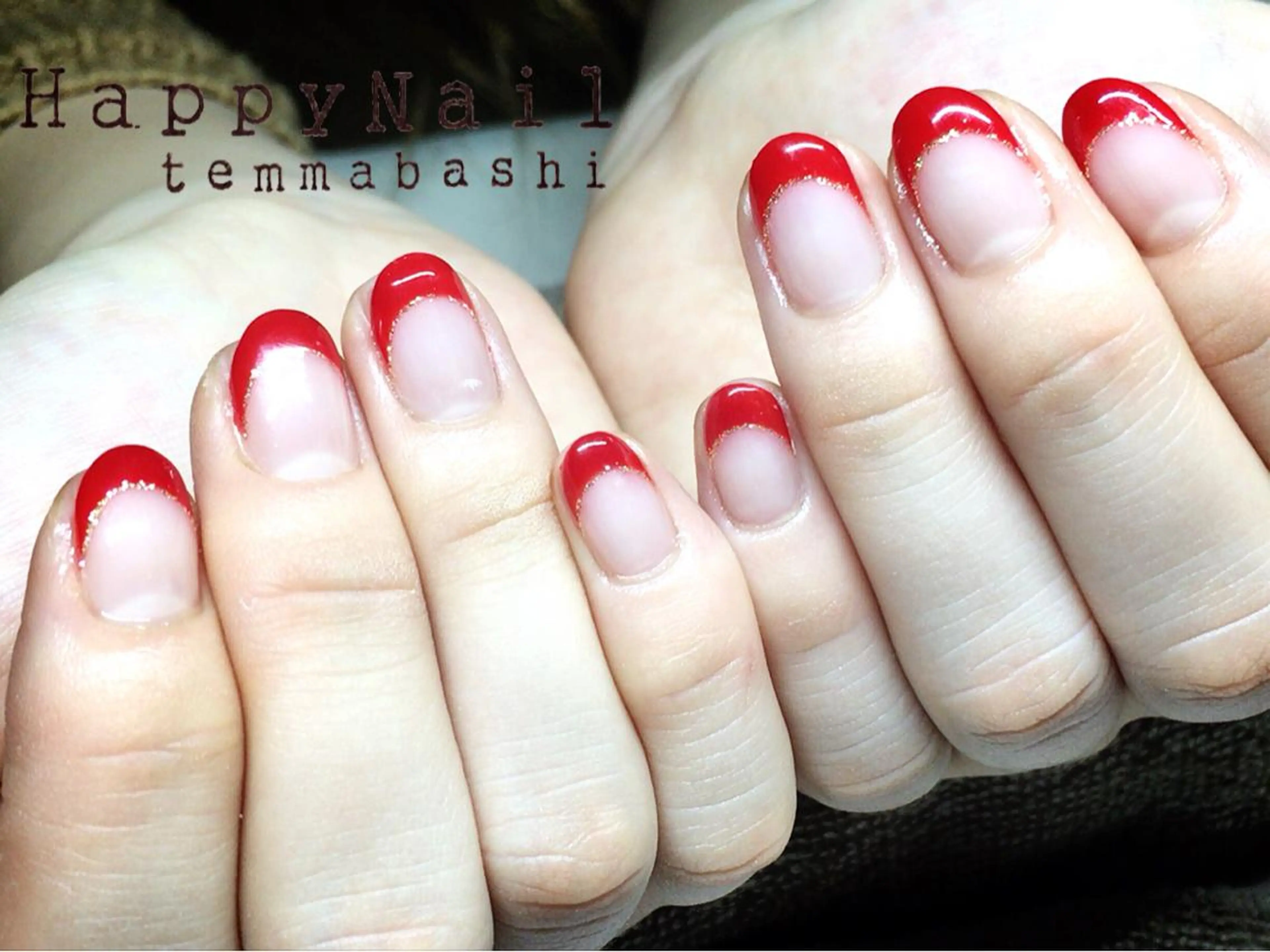 ショート ミディアム セミロング ロング ネイル シンプルネイル Happy Nailのネイルデザイン