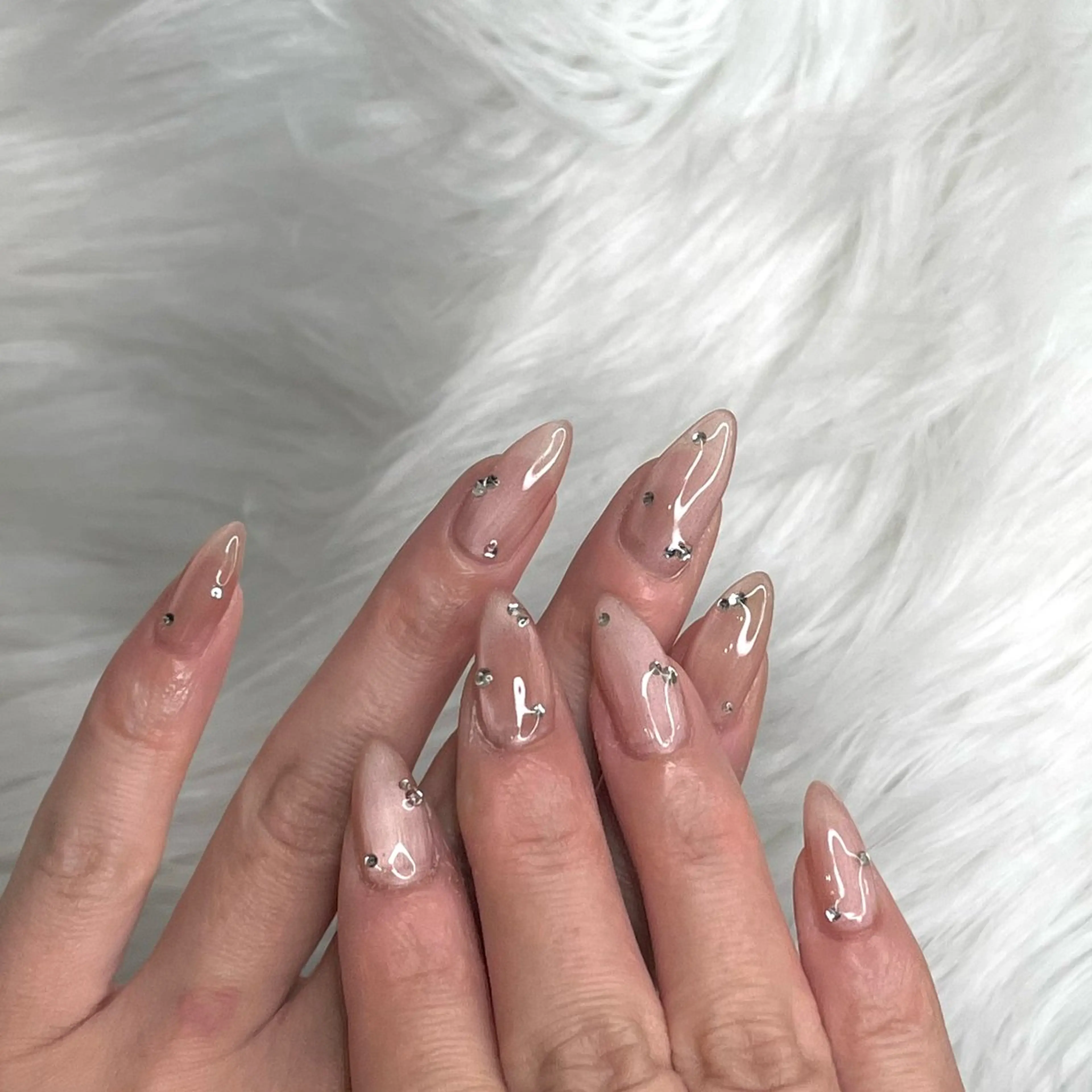 ネイル アートネイル ハンドネイル オーロラ所属・YUI nailのネイルデザイン