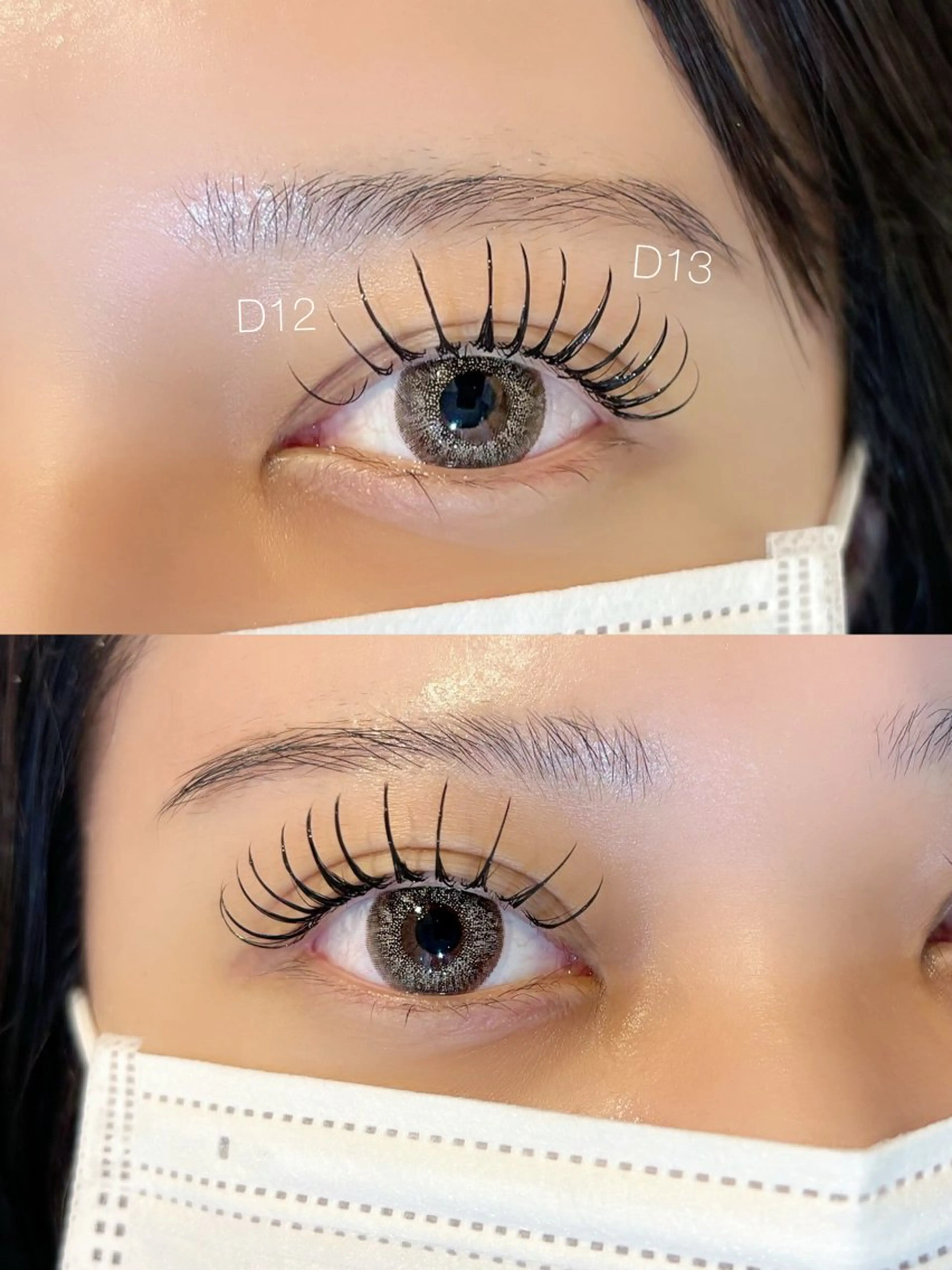 マツエク・マツパ -07- eyelash&eyebrow神戸元町店所属・-07- Himariのマツエク・マツパデザイン