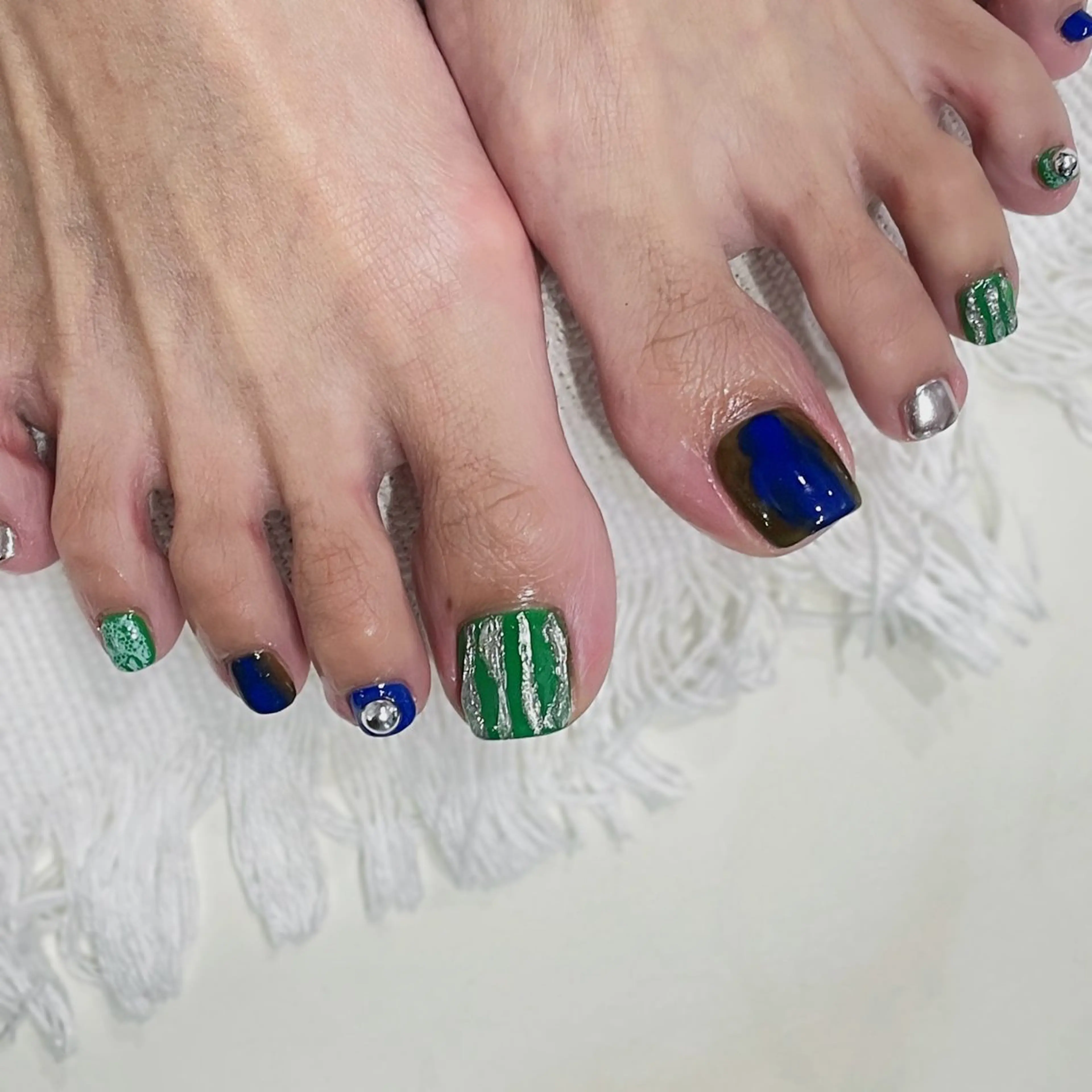 🌸【フット】◎2時間で可能なデザインやり放題(オフなし❌)の写真