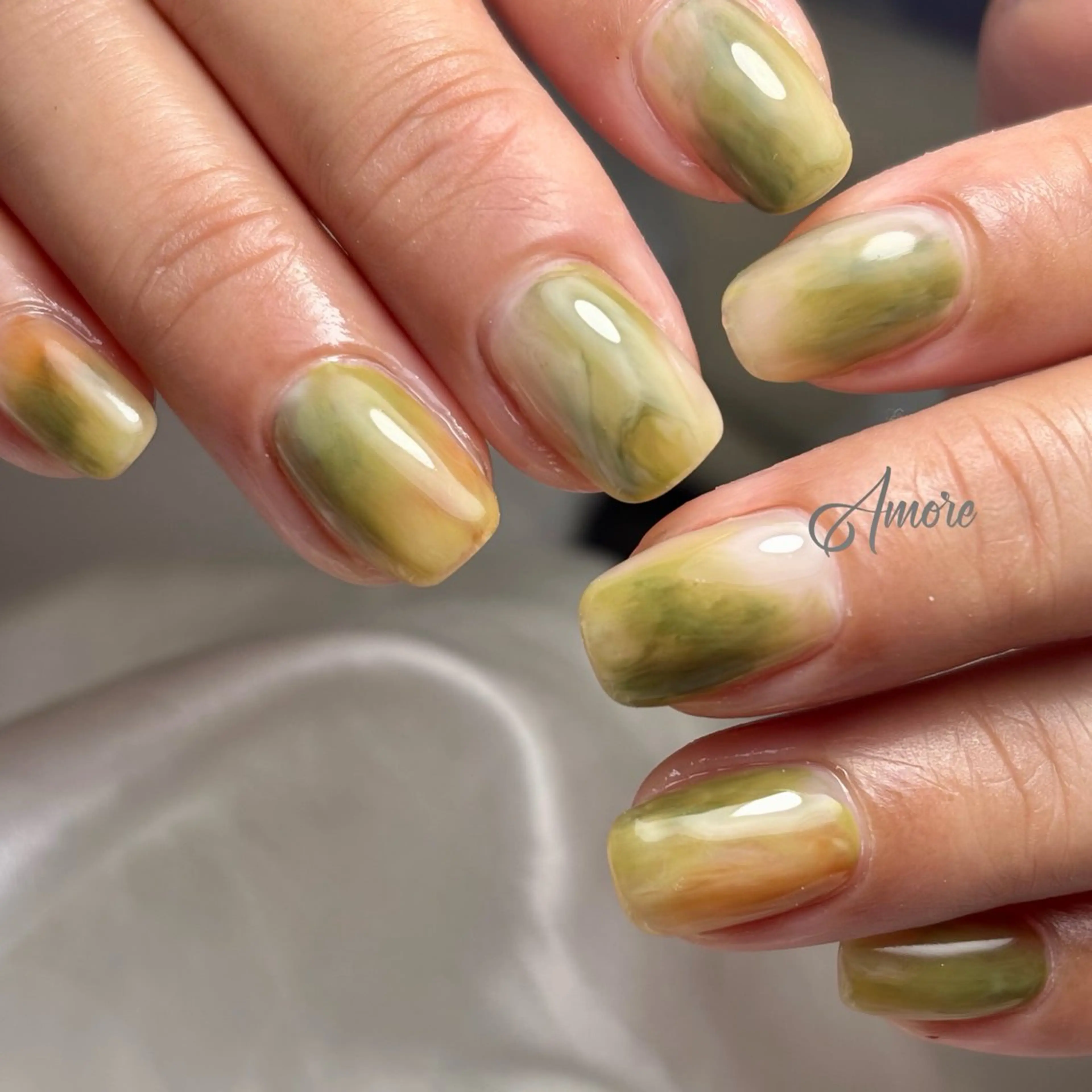 ネイル ジェルネイル キラキラネイル 韓国ネイル マグネットネイル パラジェル You kyehwaのネイルデザイン