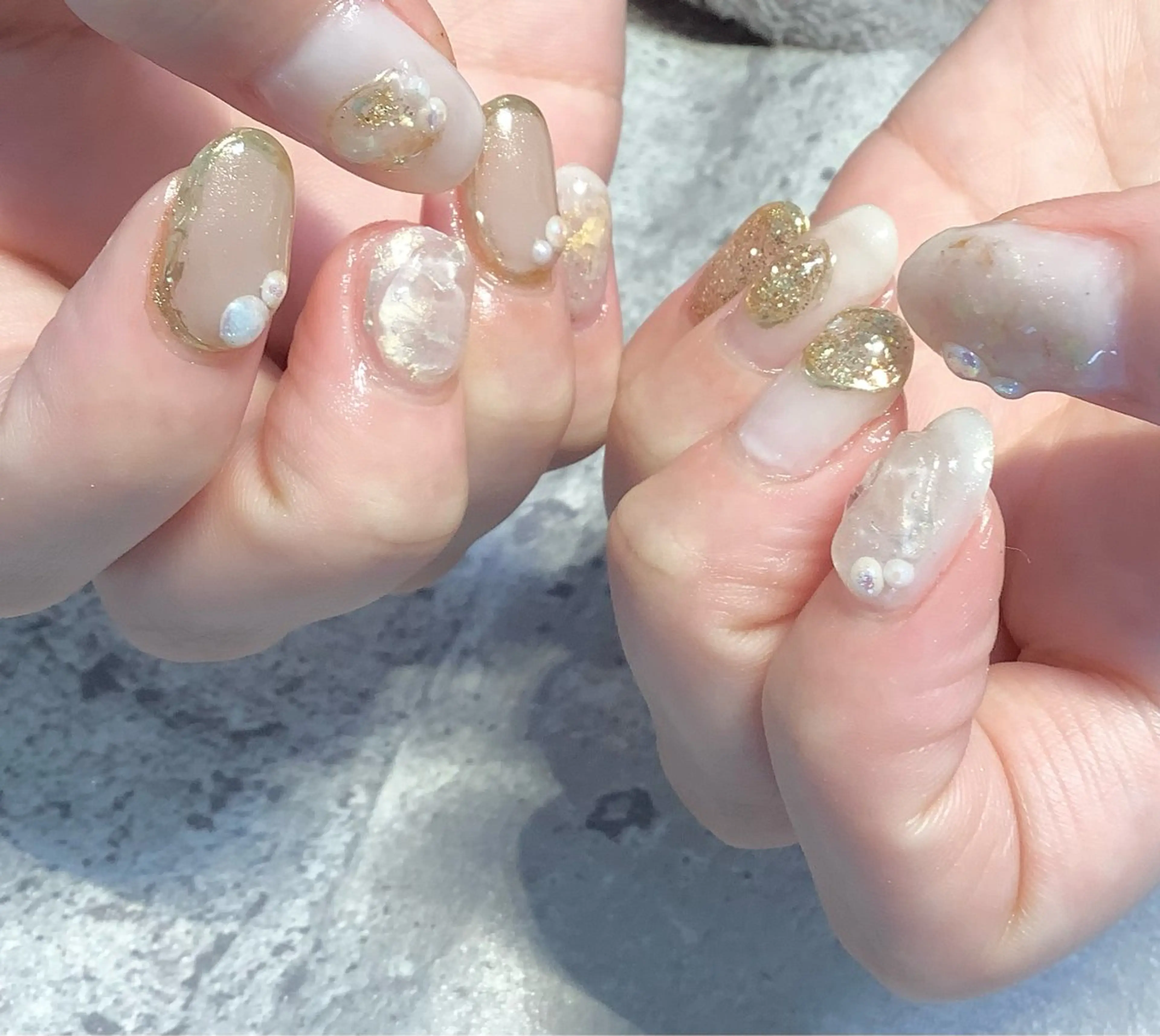 ネイル ハンドネイル 横尾 麻里のネイルデザイン