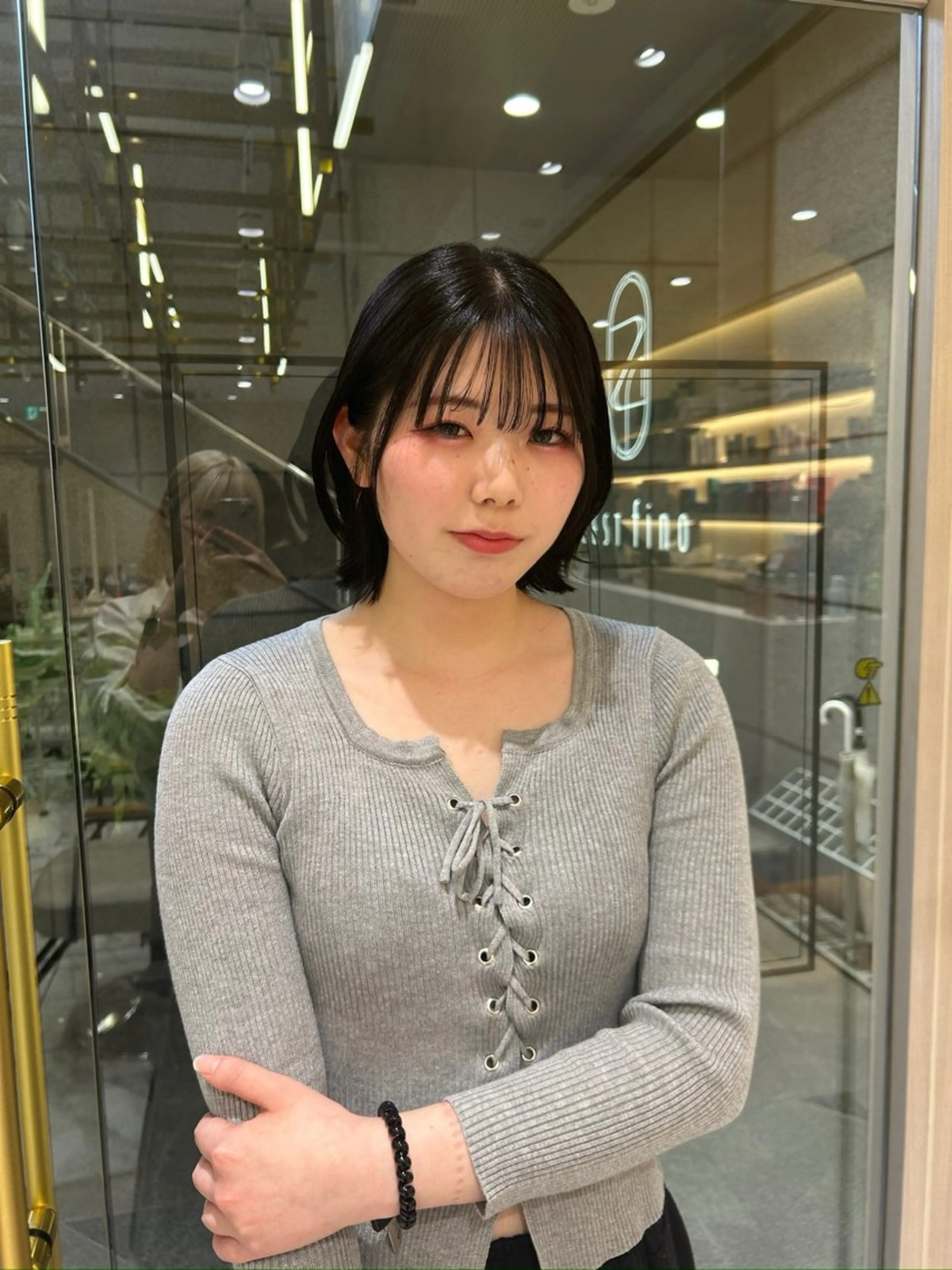 ミディアム カラー 🦋sana🦋 似合わせカット✁のヘアスタイル