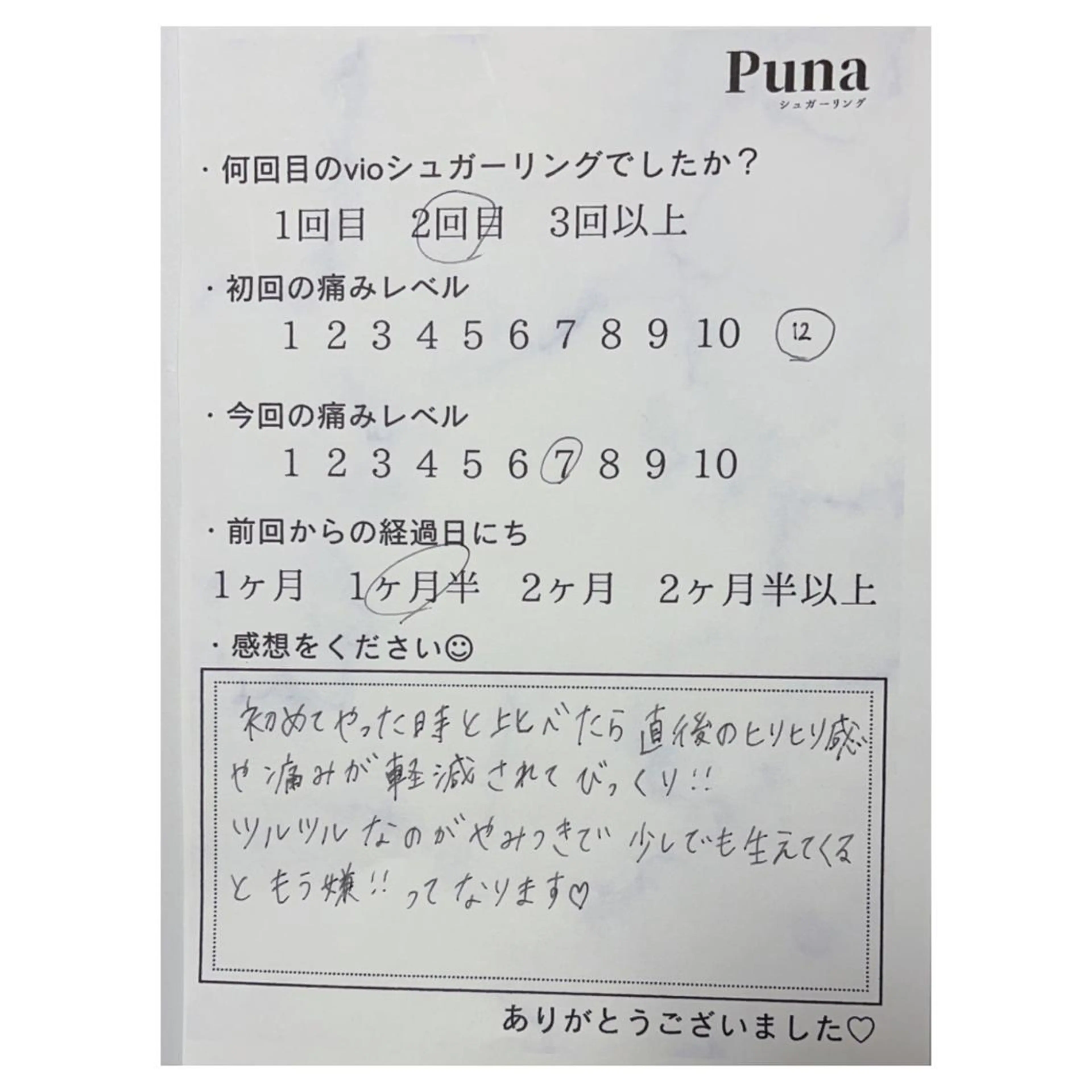 ぷーな シュガーリング竹ノ塚のエステ・リラクイメージ