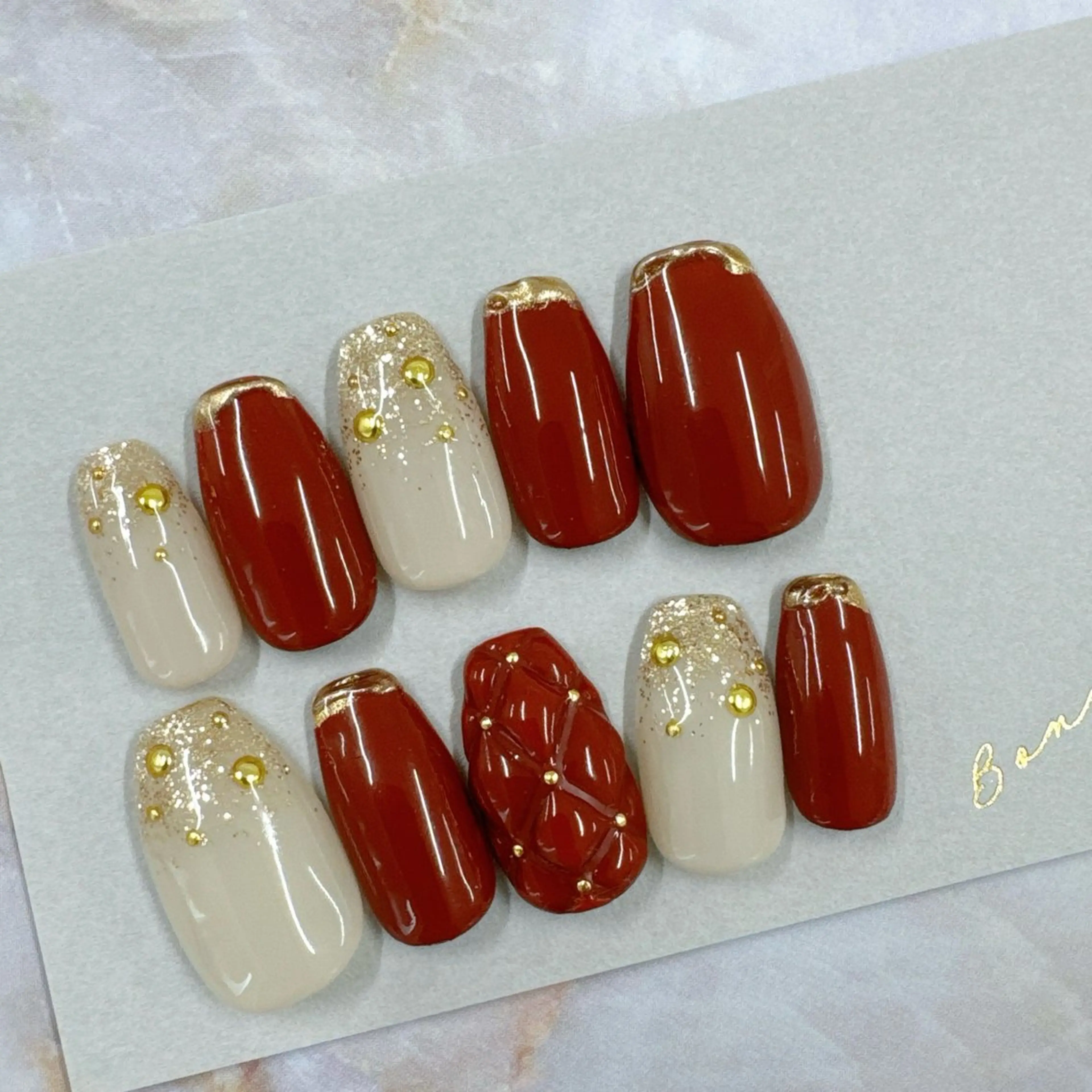 ネイル ネイルチップ Monica nails/福島のネイルデザイン