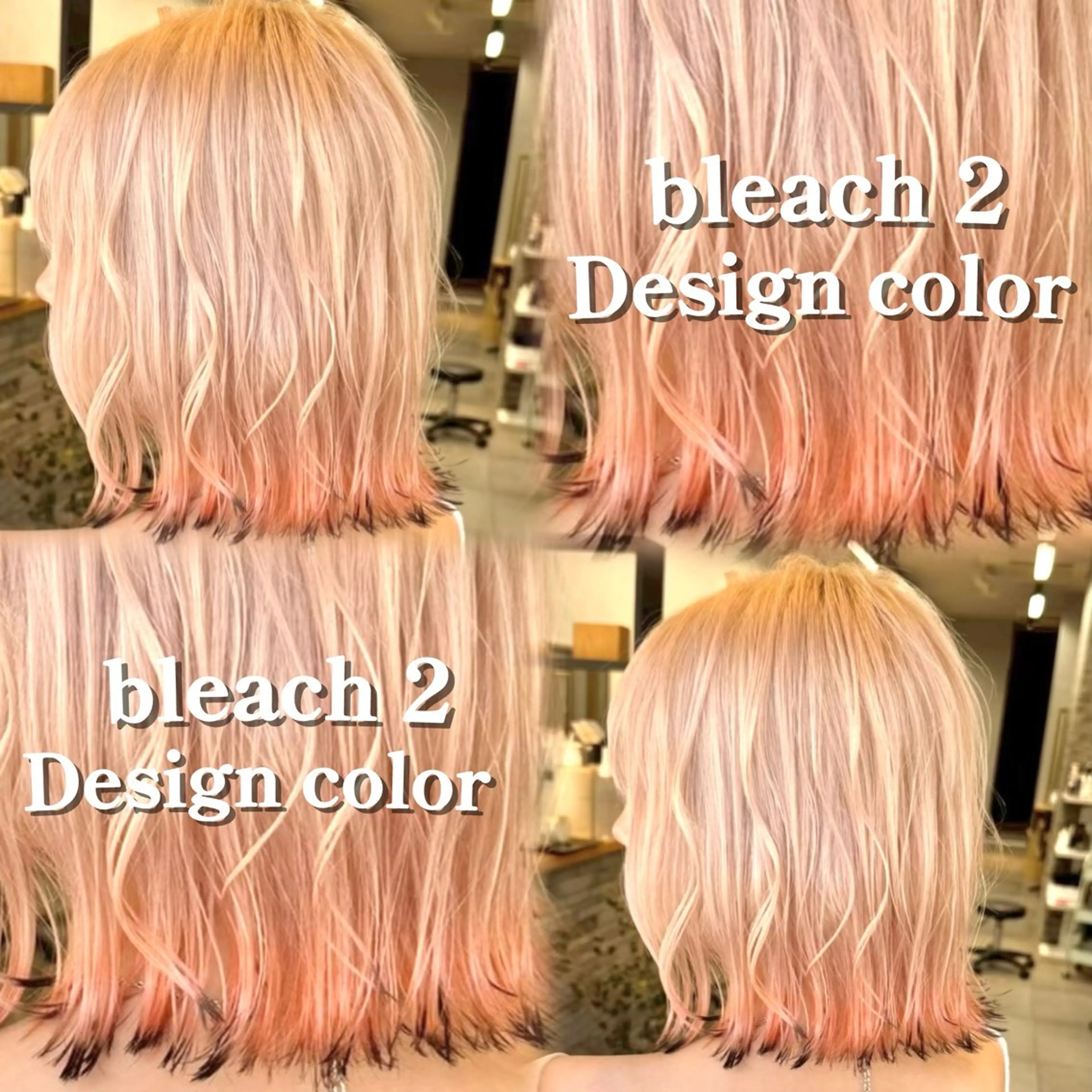 ショート カラー 狐カラー カット ヘアカラー トリートメント ハイトーン/横浜 /伊藤　怜のヘアスタイル