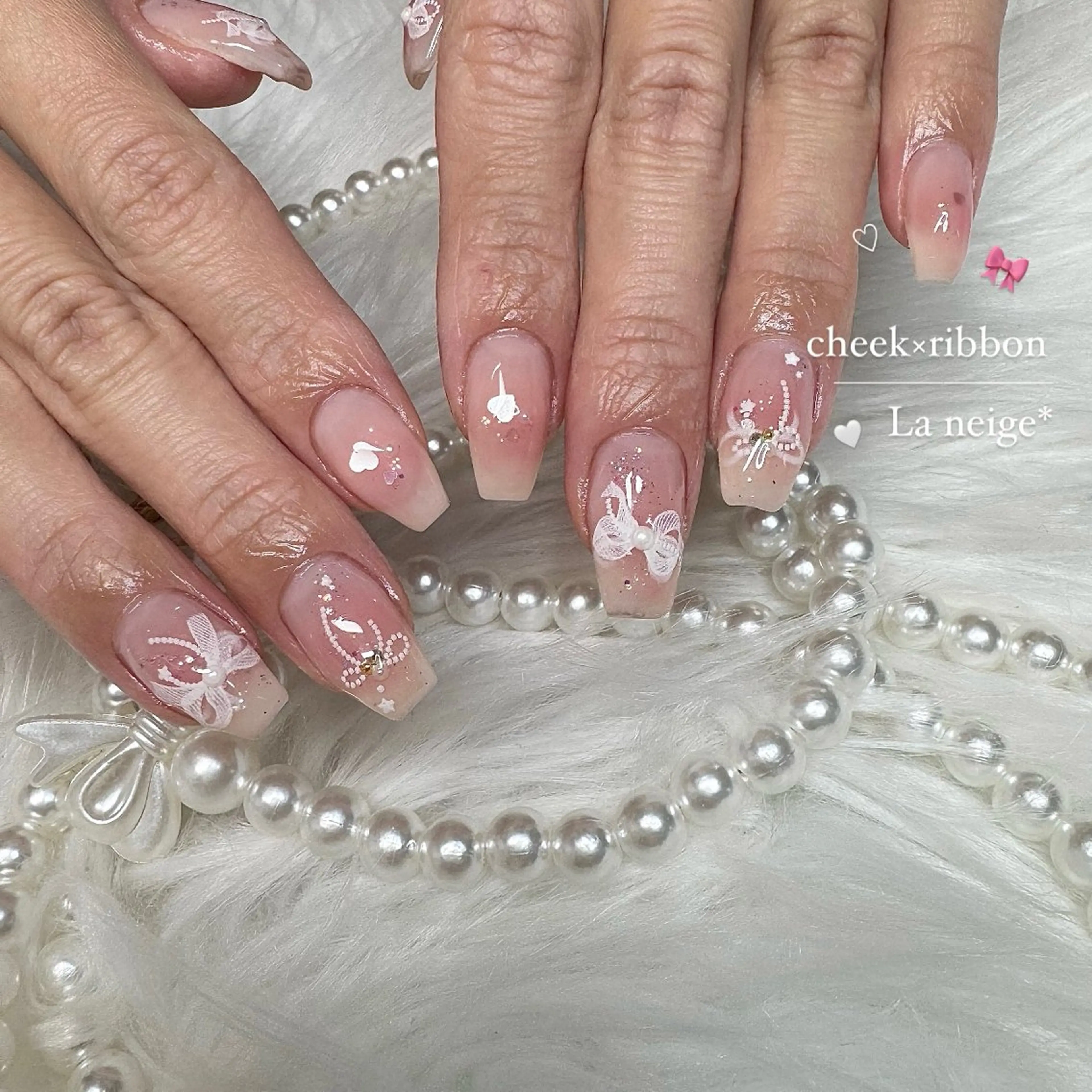 ネイル ハンドネイル La neige* yuki 🐩🌙のネイルデザイン