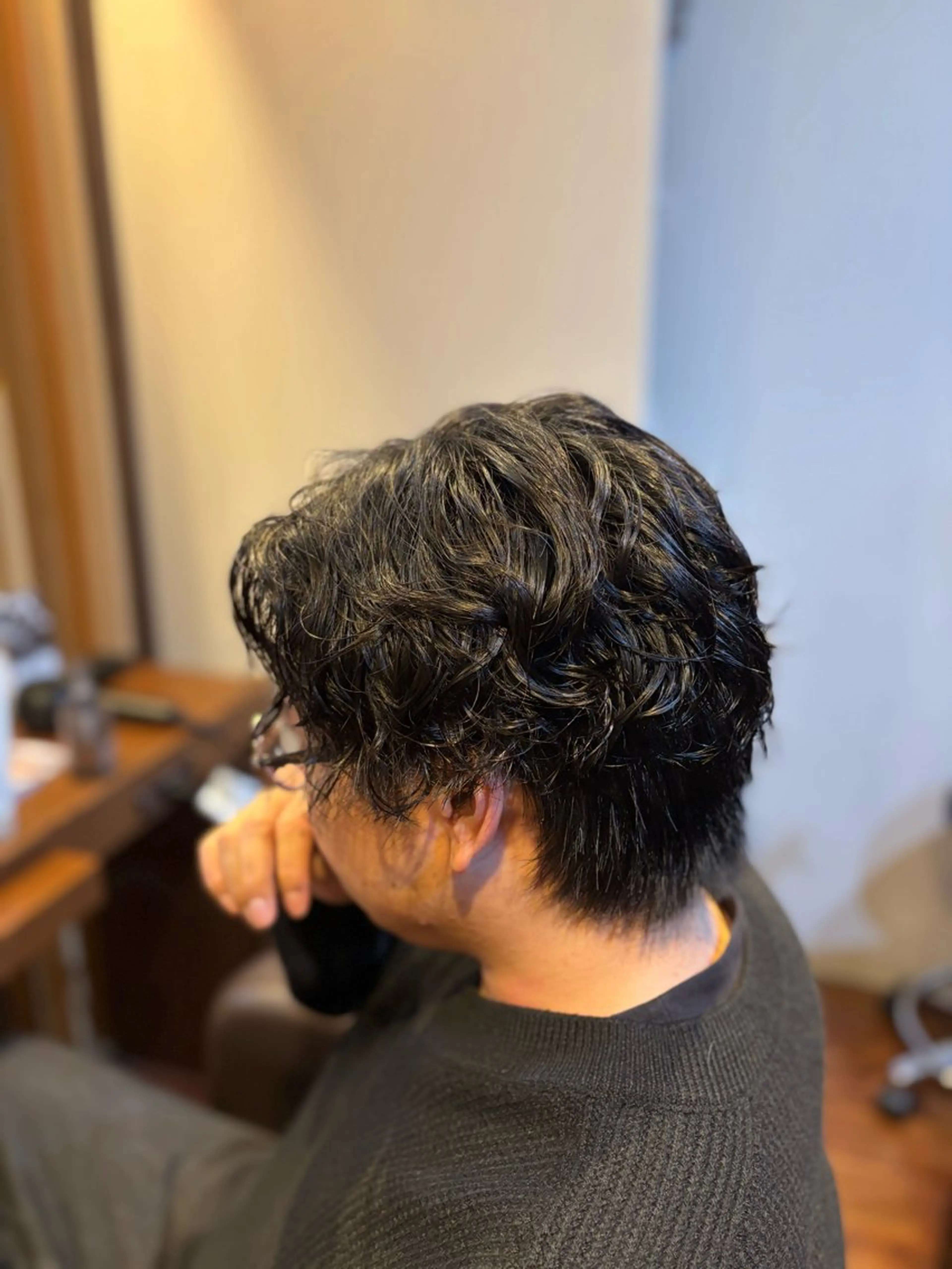 パーマ メンズ 👑メンズパーマ/髪 質改善/鎌倉🐮のヘアスタイル