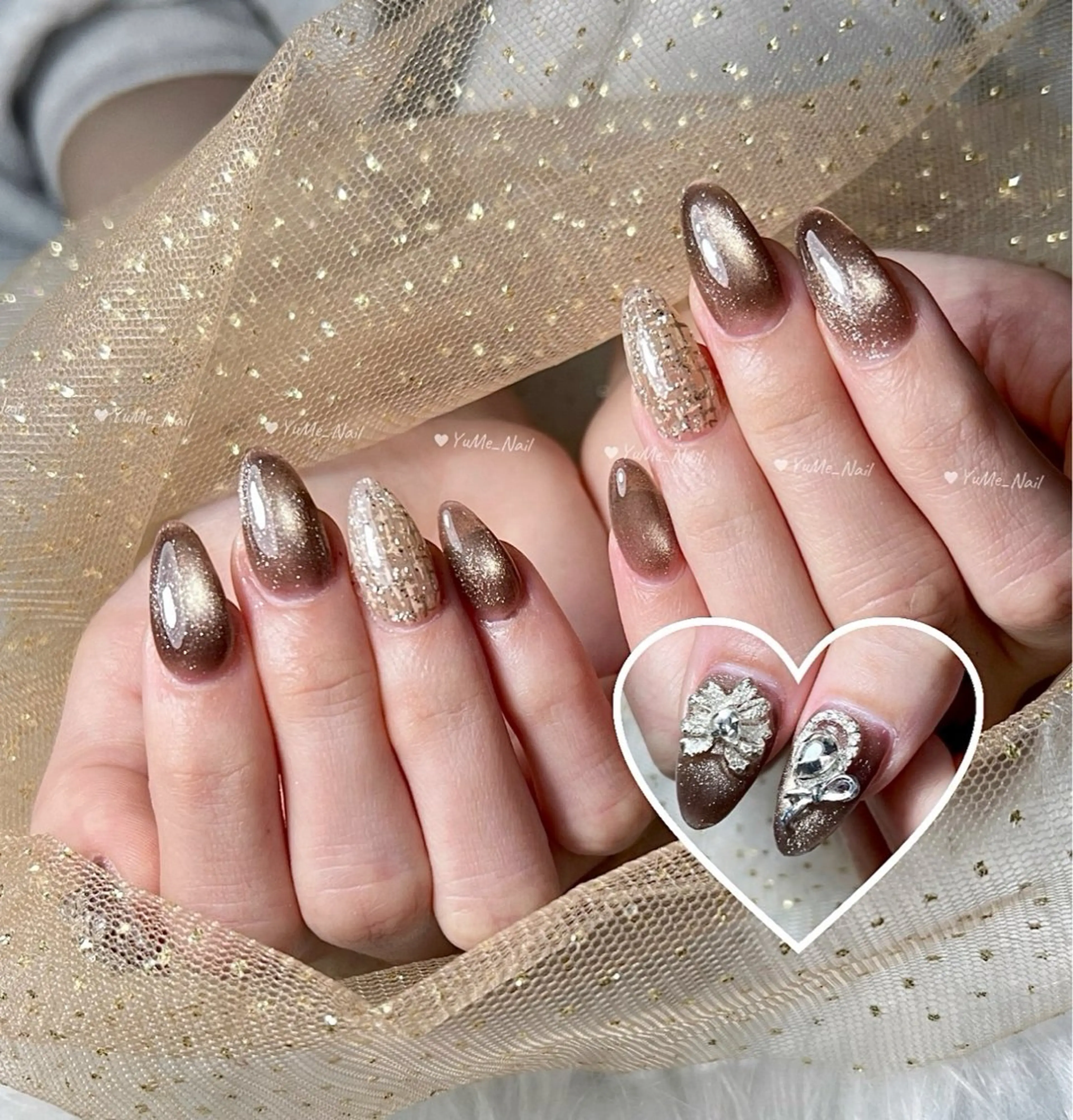 ミディアム ヒエン NAILのネイルデザイン