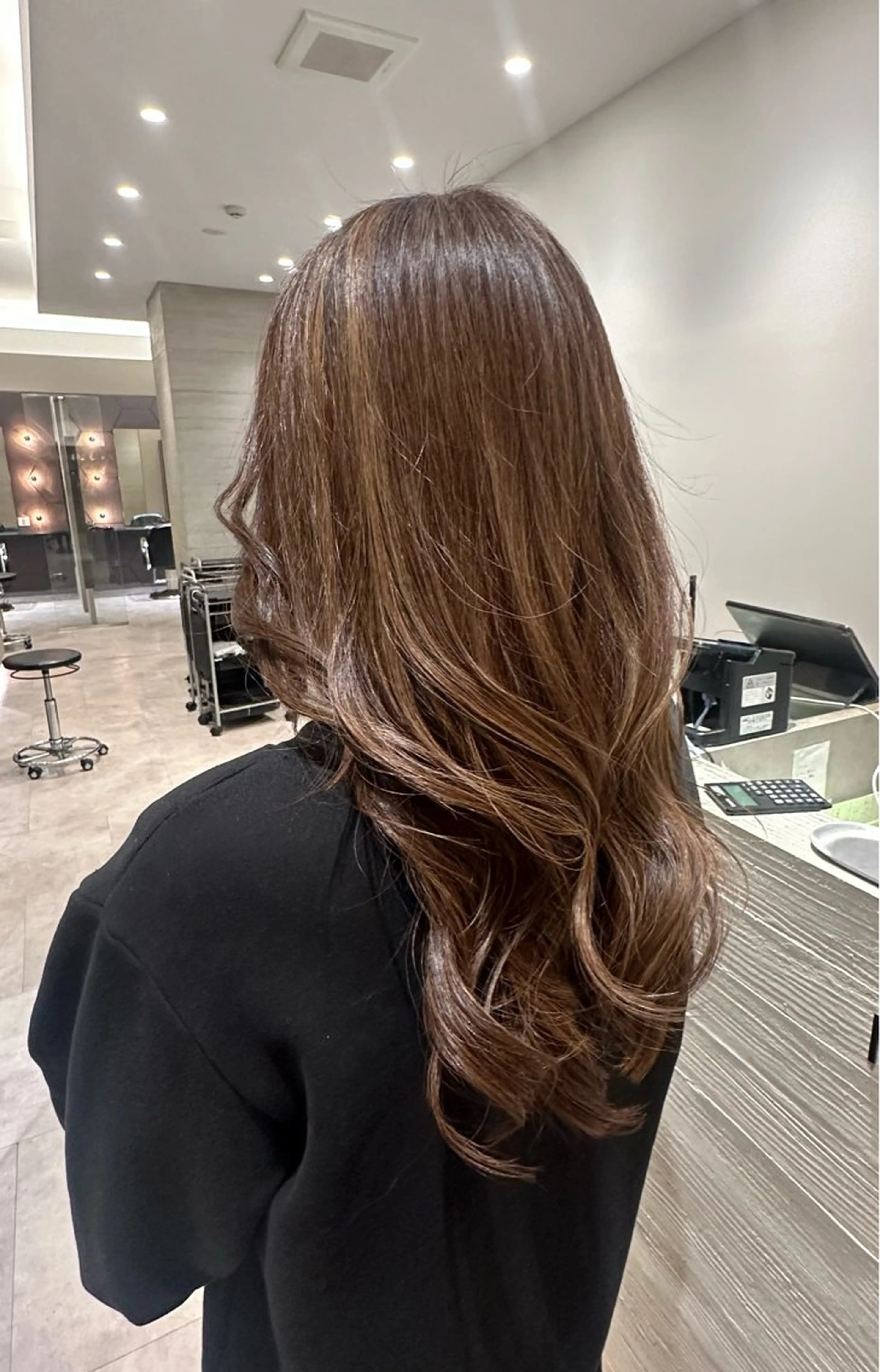 ロング レイヤーカット ナカイ フウタのヘアスタイル