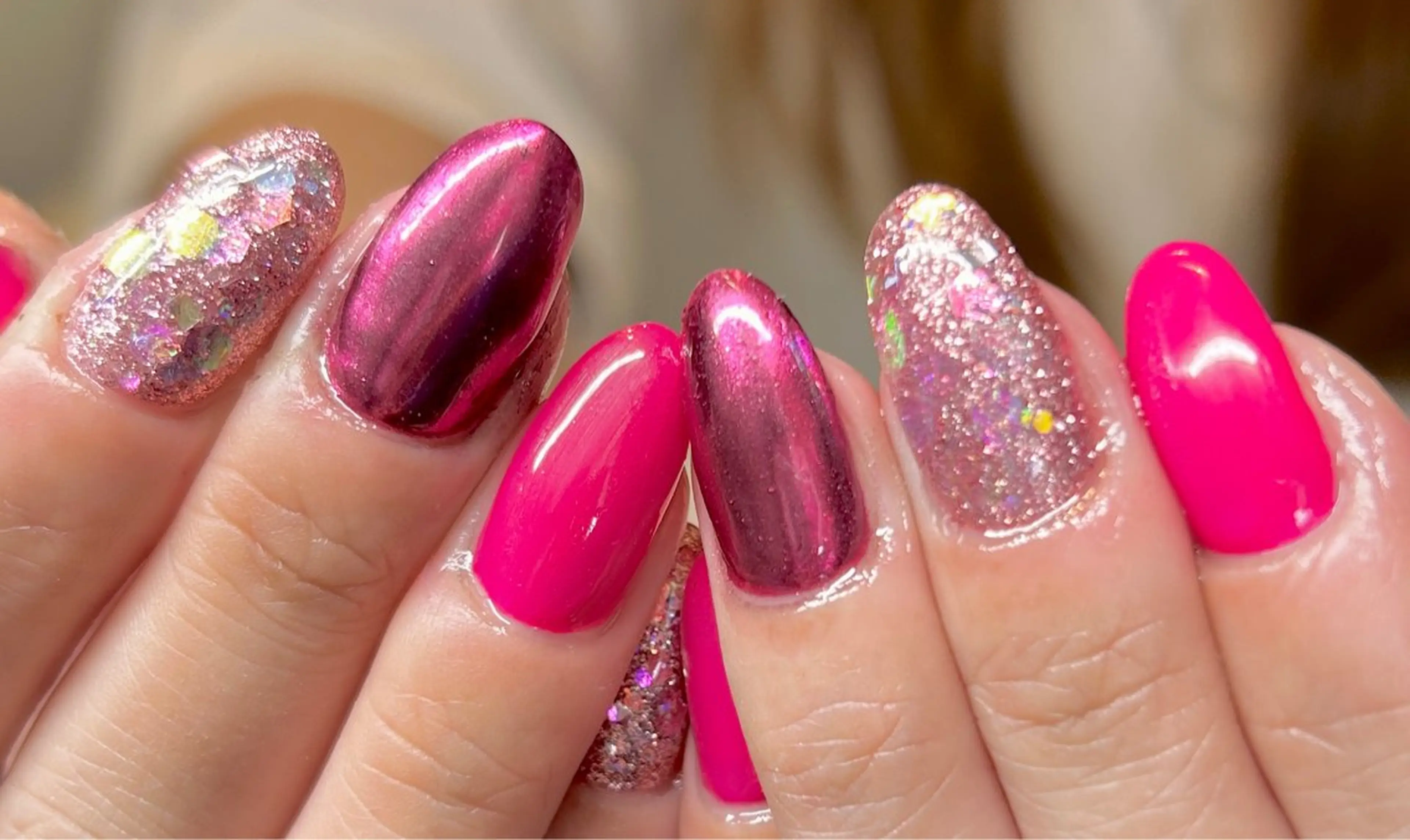 ネイル 長さ出し 持ち込み 春ネイル ハンドネイル N.style所属・Ｎ. styleのネイルデザイン