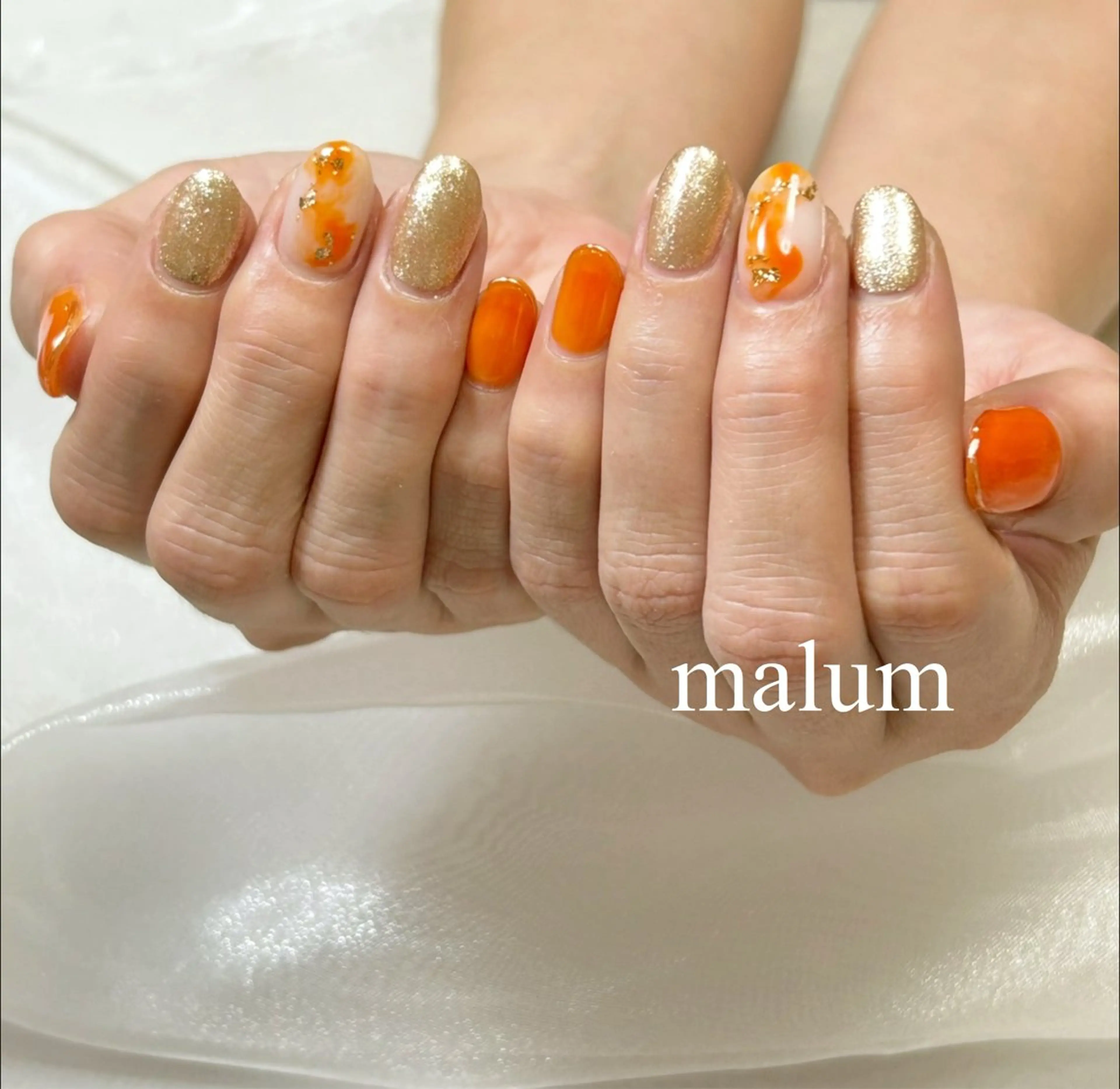 ネイル ハンドネイル malum nailのネイルデザイン