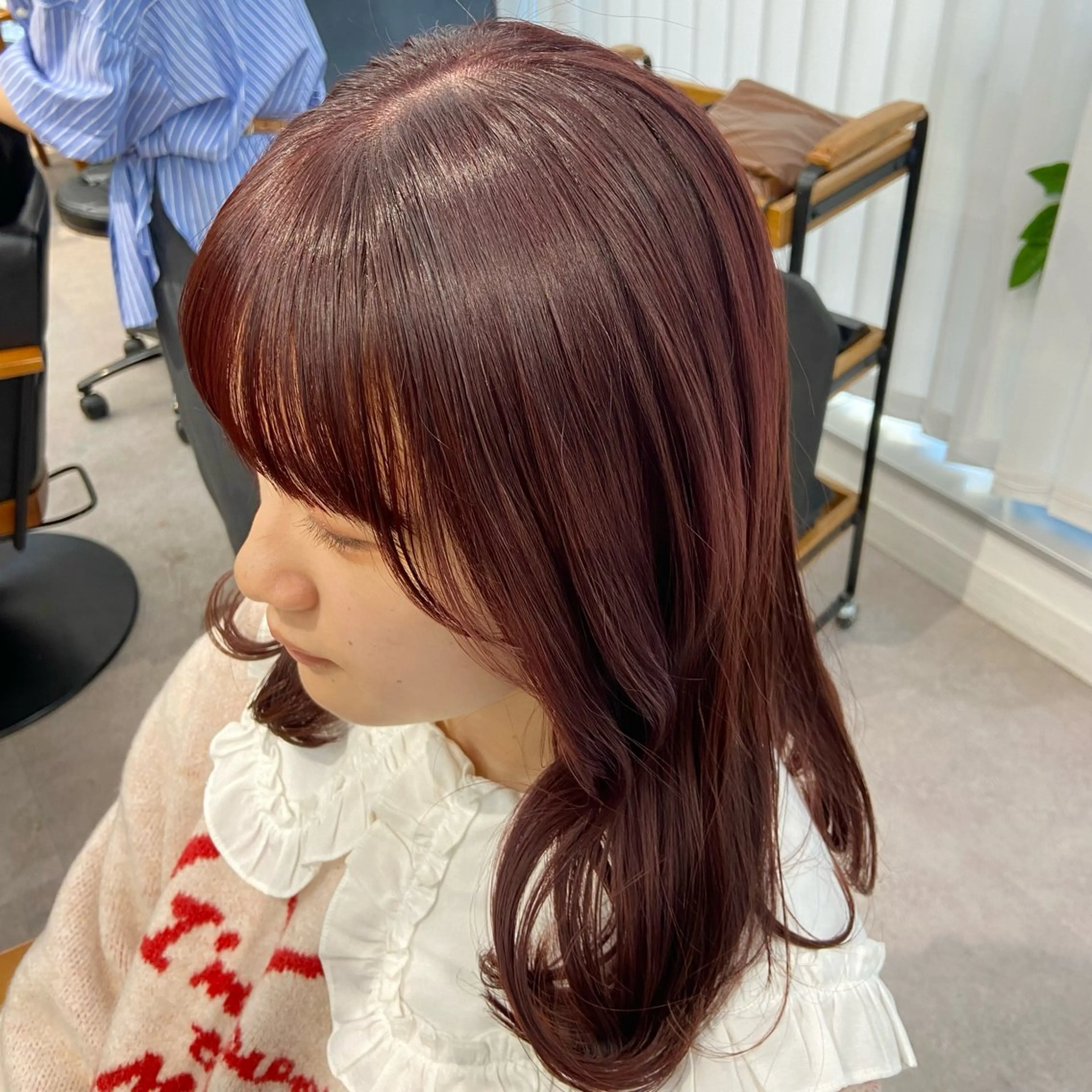 カラー カット ヘアカラー トリートメント ダブルカラー 🌙ｃｈｉｎａｒｉのヘアスタイル