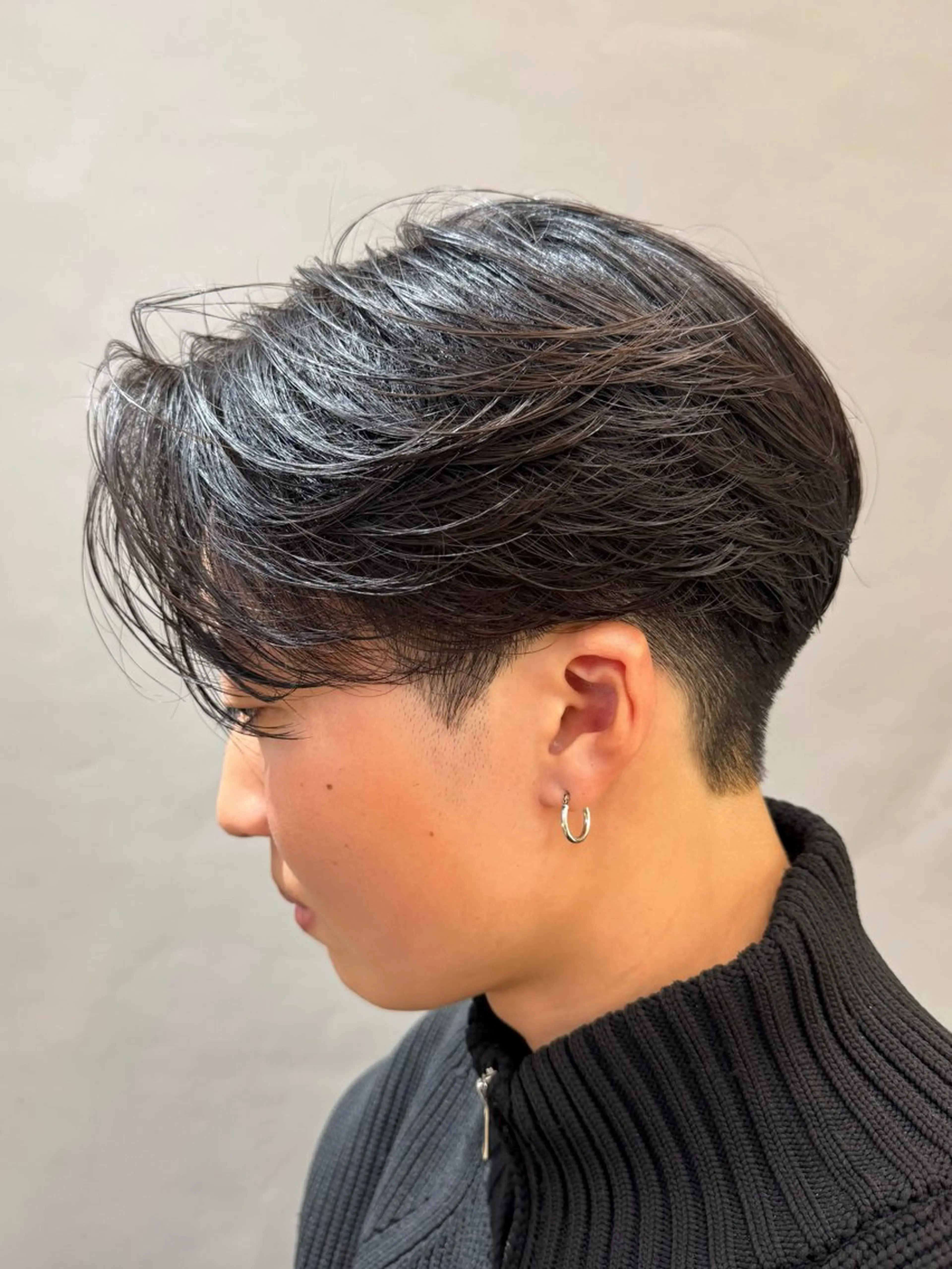 ショート パーマ メンズ メンズパーマ ツイストスパイラルパーマ 波巻きパーマ 縮毛矯正 ニュアンスパーマ nico TOKYO 横浜所属・横浜/レイヤー/ カネコのヘアスタイル