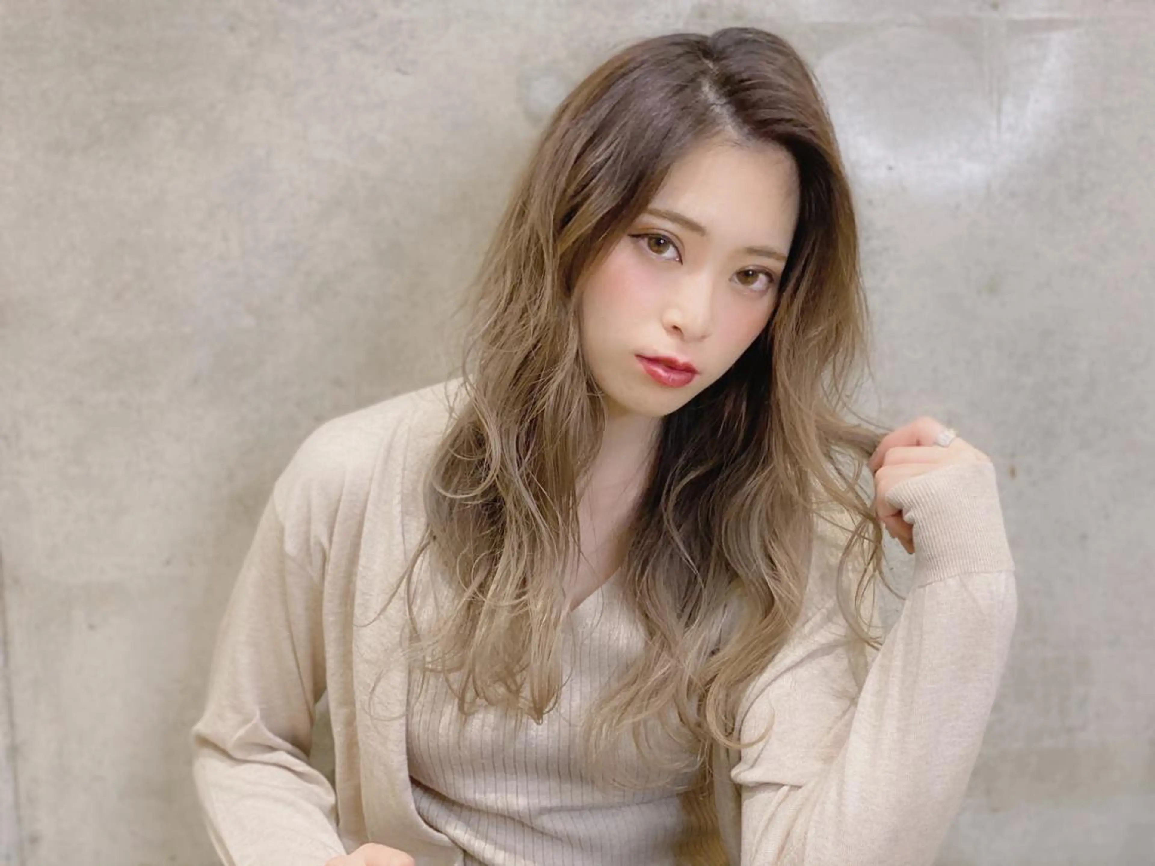 ロング カラー ヘアカラー LA KING GINZA TOKYO所属・🧡ショートの達人 🧡SHOのヘアスタイル