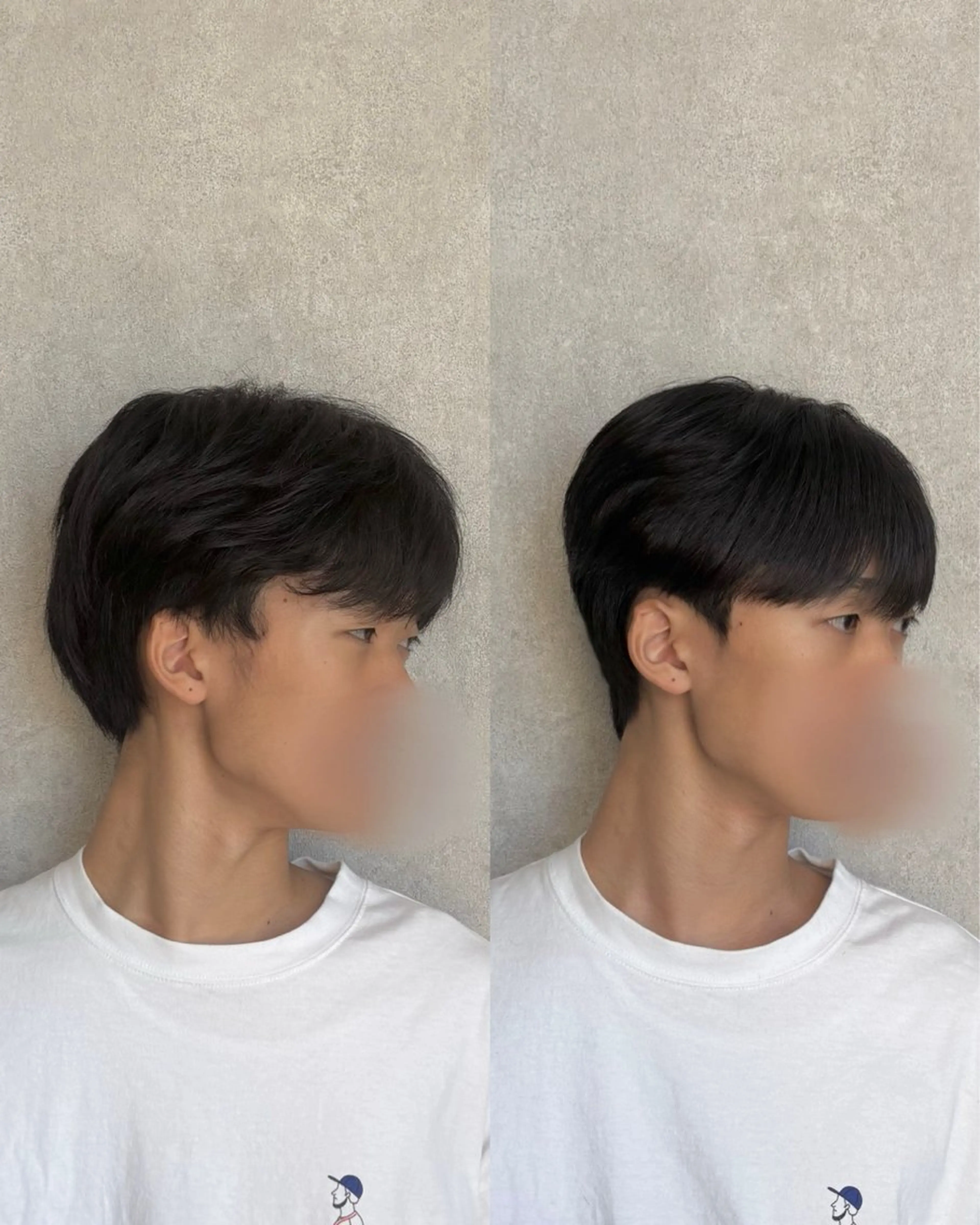 ショート パーマ メンズ 韓国メンズヘア/ ダウンパーマ/歩夢のヘアスタイル