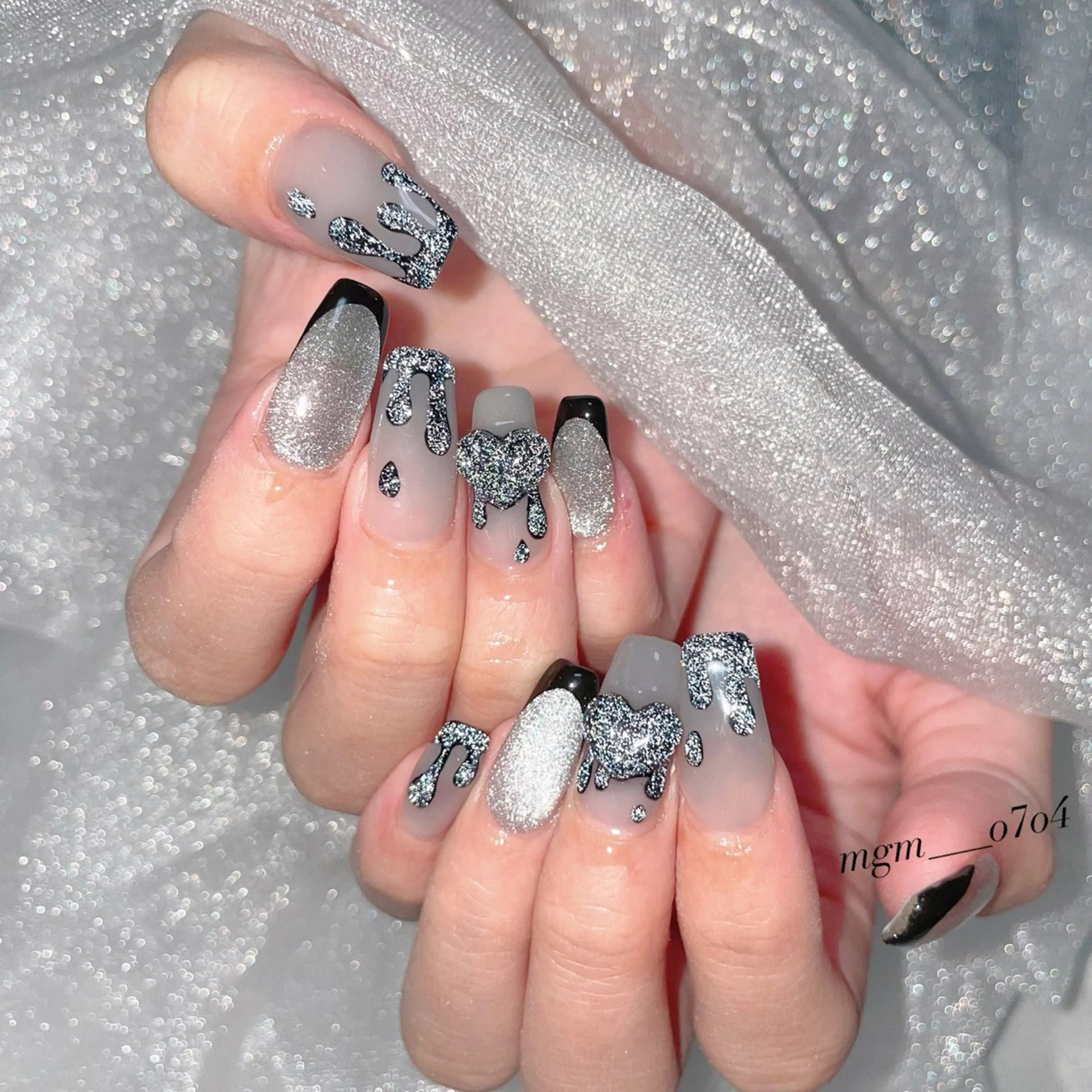 ネイル ハンドネイル ハンドケア MoON...❤︎ MeGuのネイルデザイン