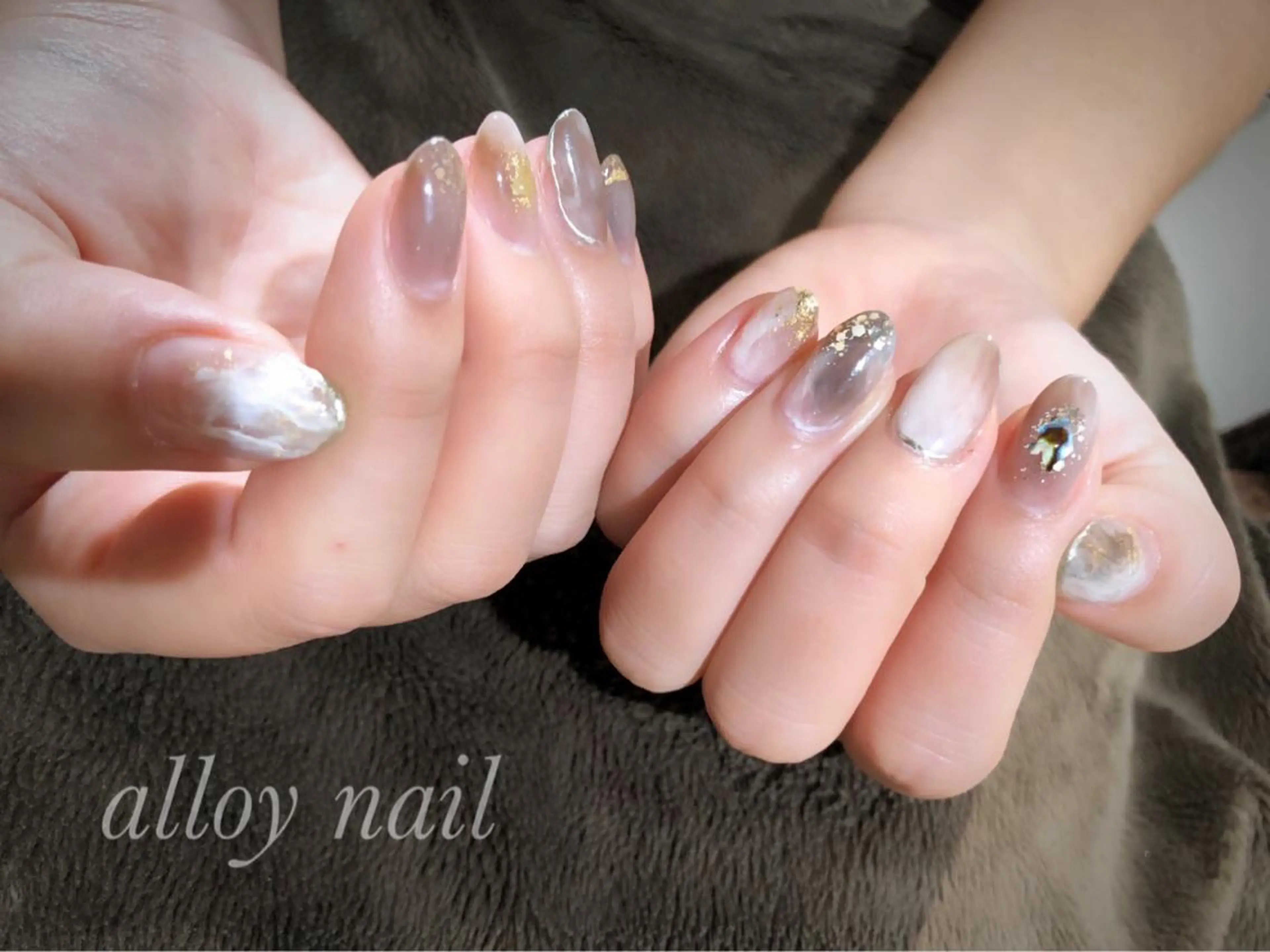 ネイル ハンドネイル alloy nailのネイルデザイン