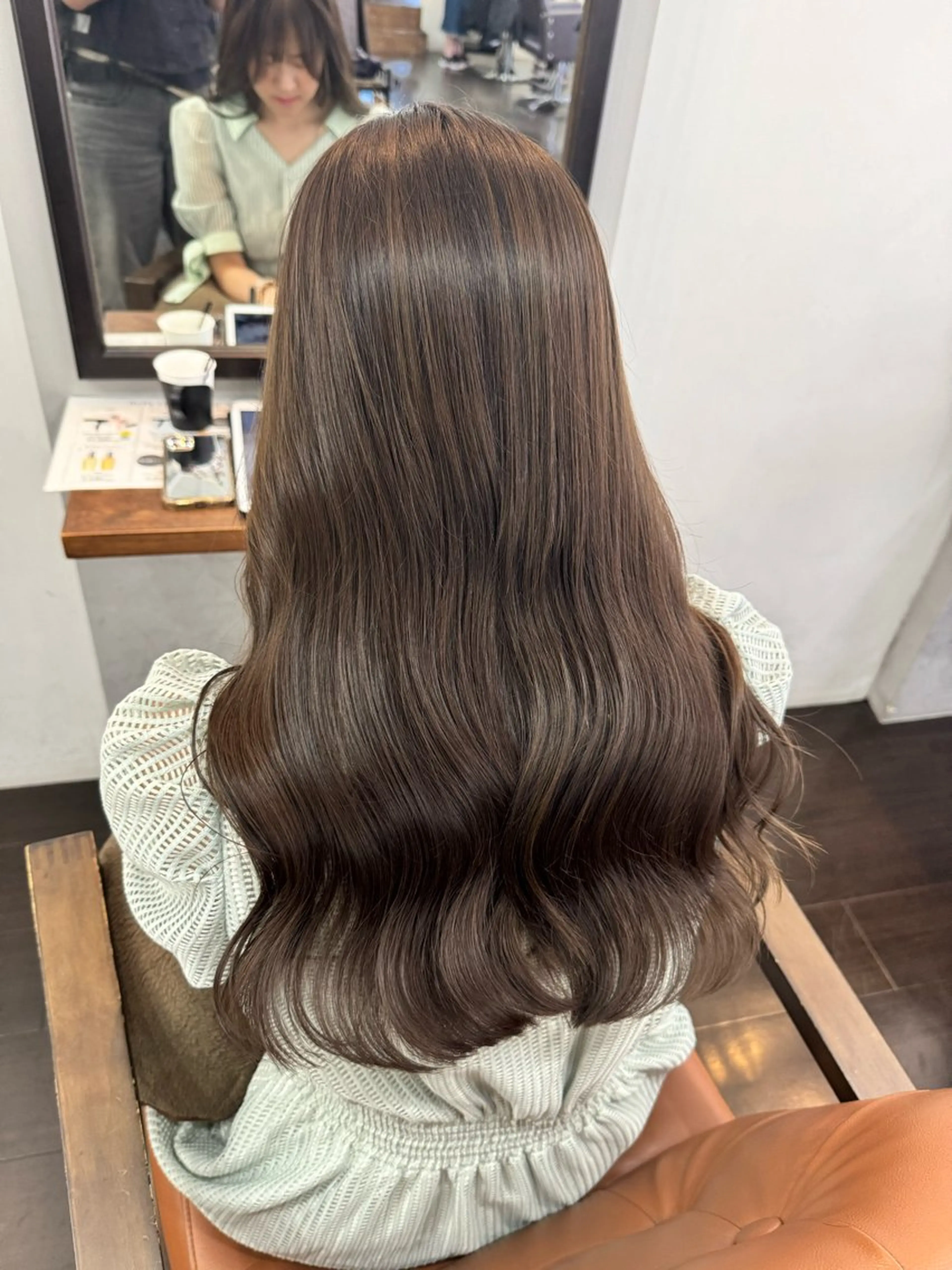 ロング 難波 茜のヘアスタイル