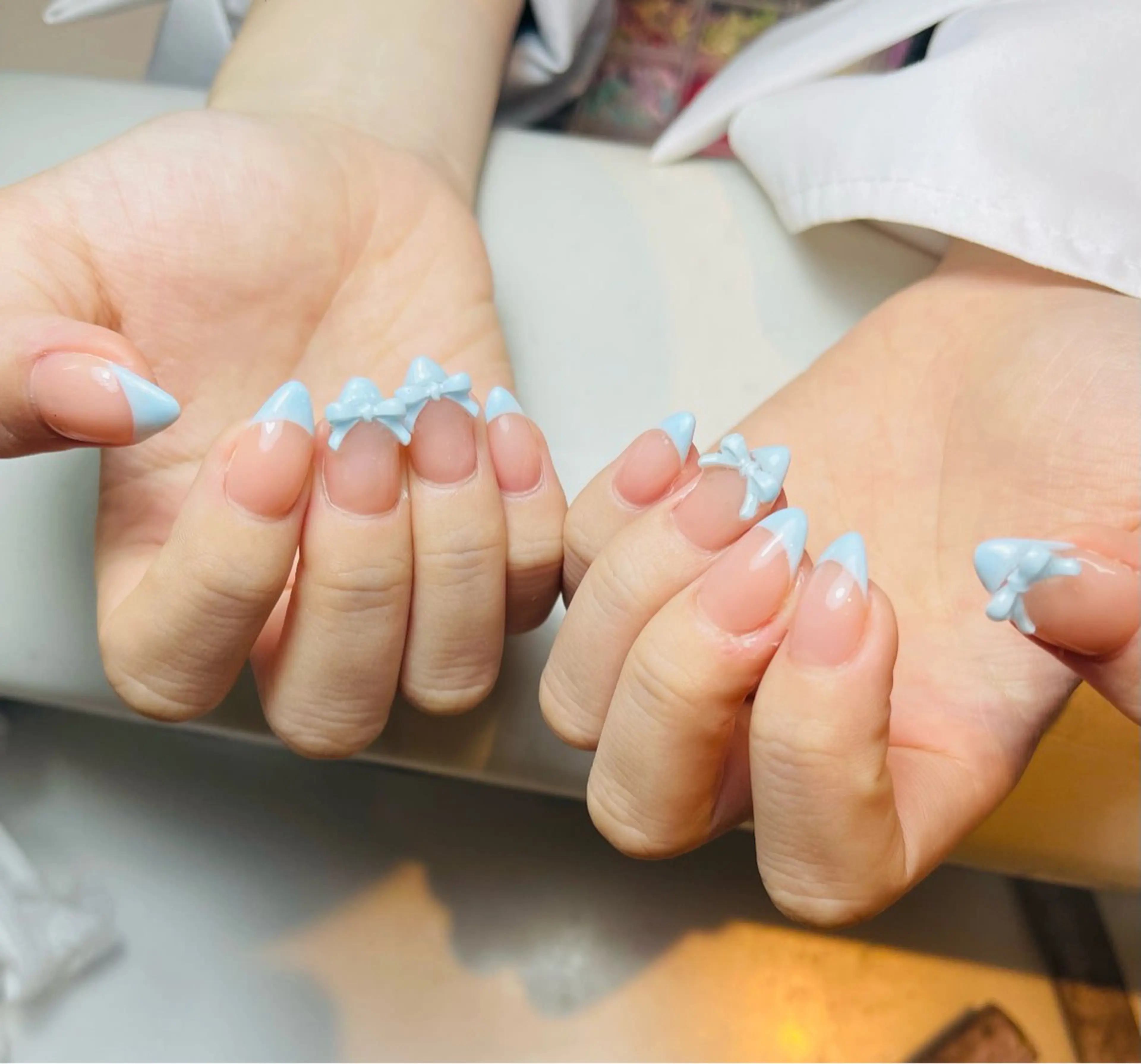 ネイル アートネイル ジェルネイル ニュアンスネイル シンプルネイル ネイルチップ ハンドネイル Nie Nail Hinatachanのネイルデザイン