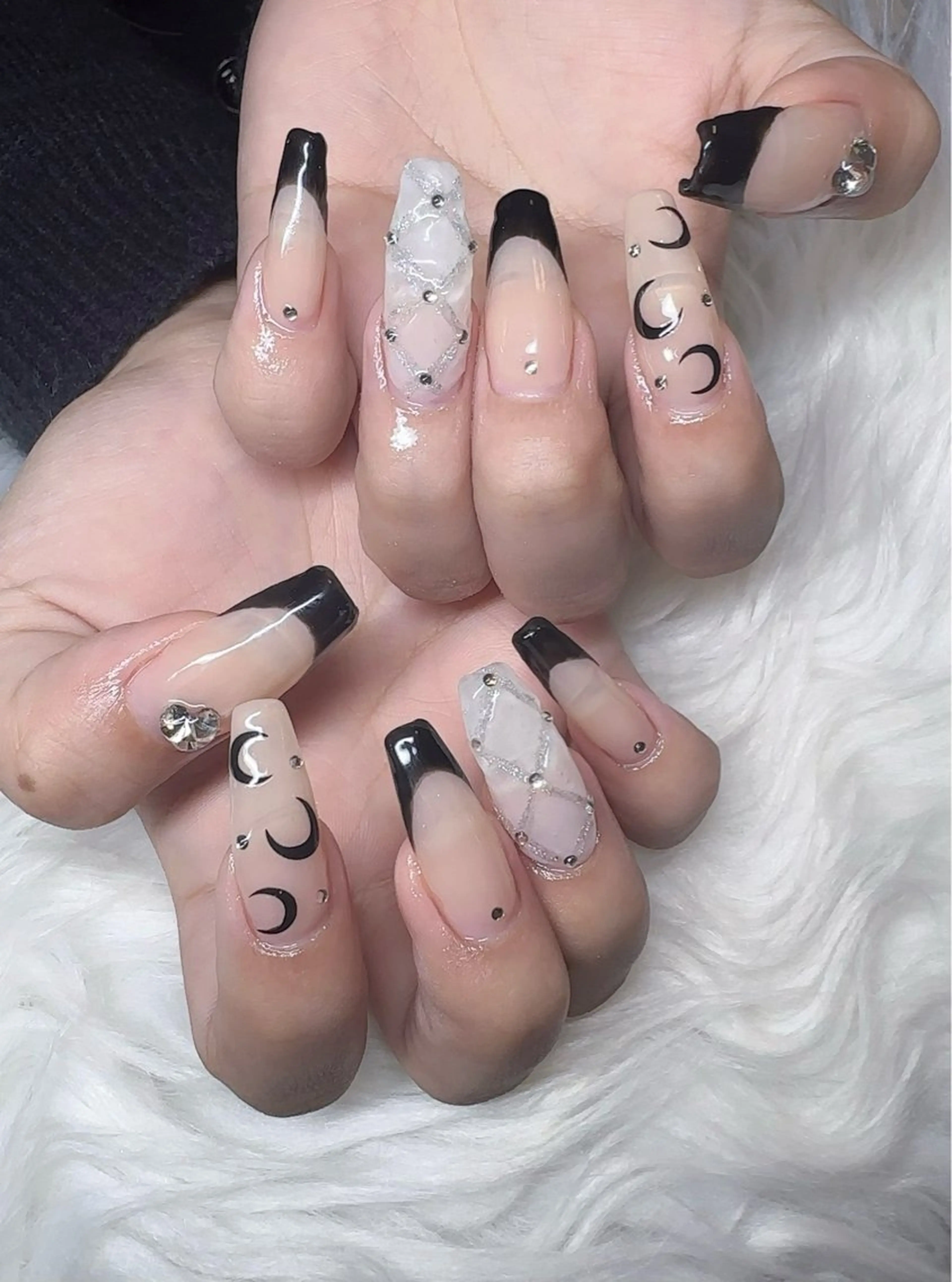 ネイル 持ち込み ハンドネイル Rave所属・touma Rinaのネイルデザイン