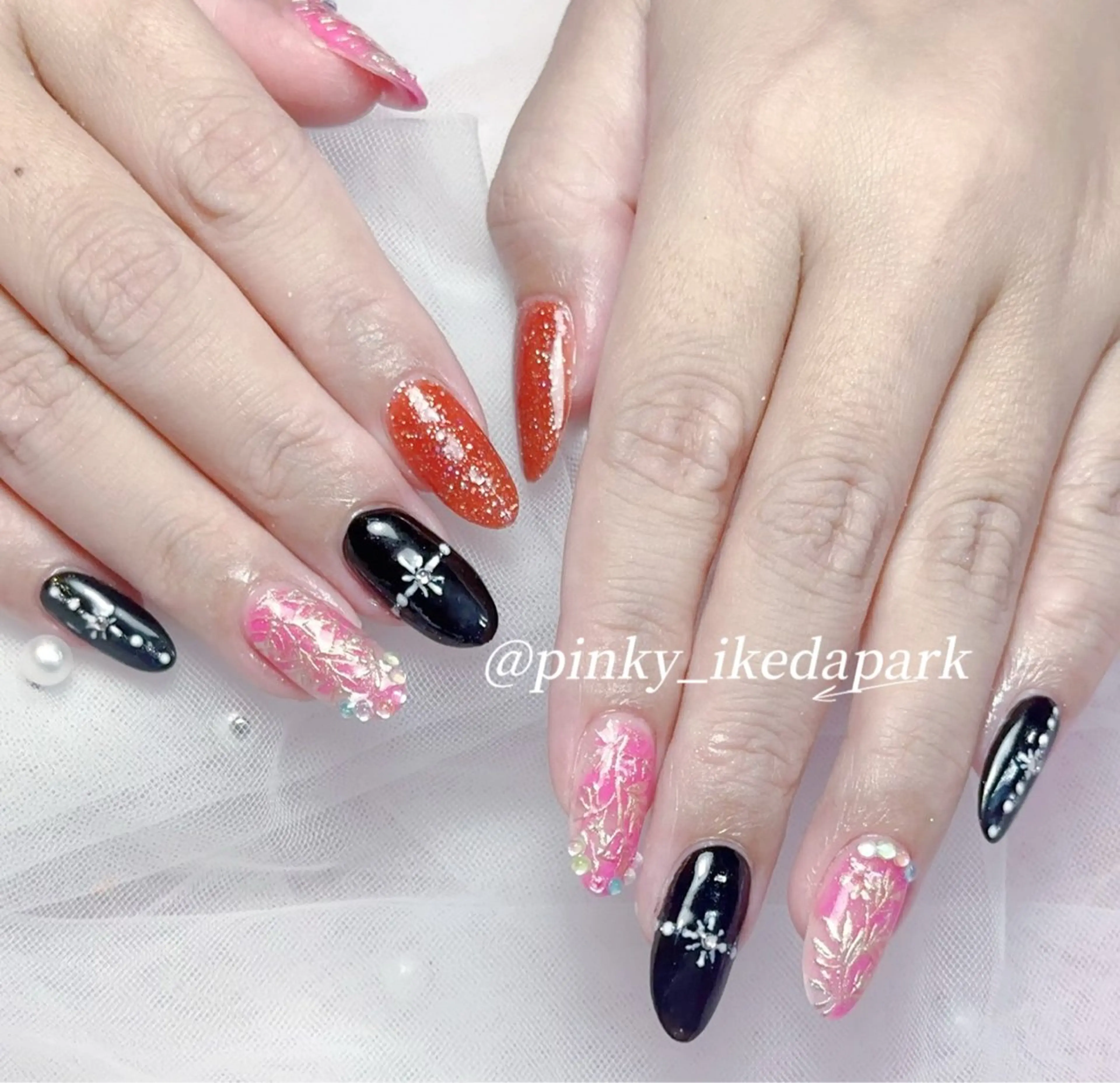 ネイル ハンドネイル PINKY nail所属・ピンキー 池田公園店のネイルデザイン