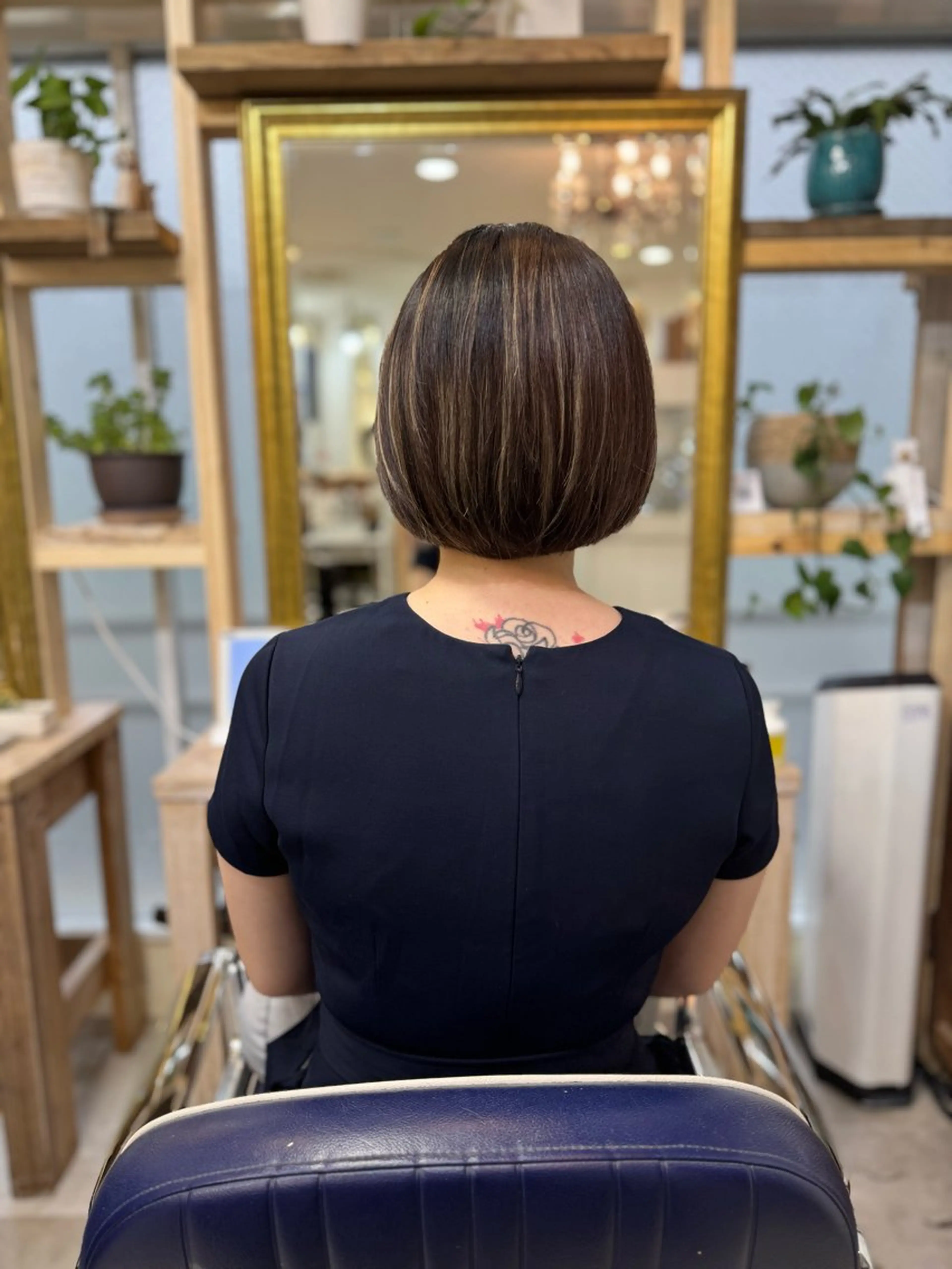 ショート ボブ カット 仲田 大記のヘアスタイル