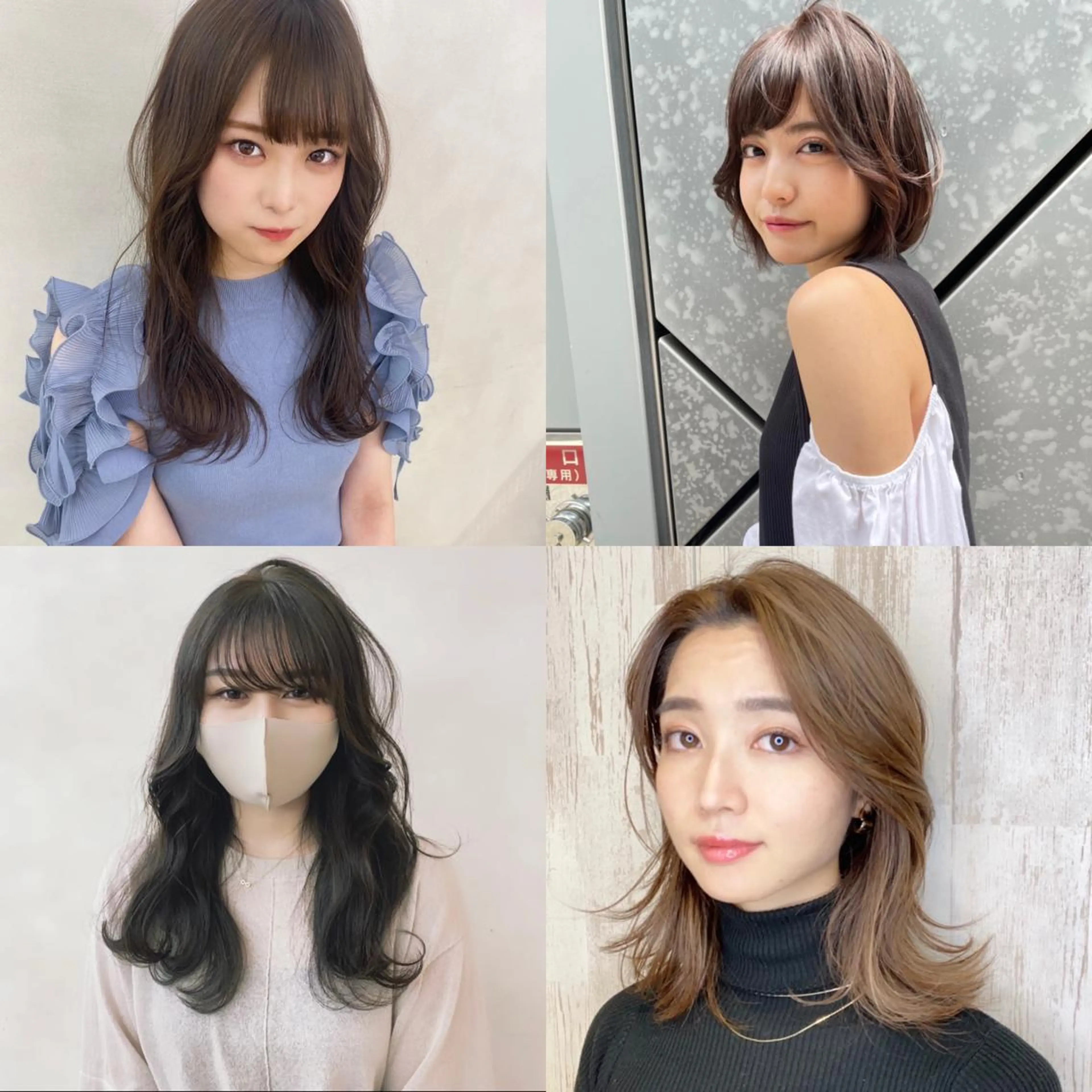 セミロング 新宿/韓国メンズ RIKUパーマのヘアスタイル