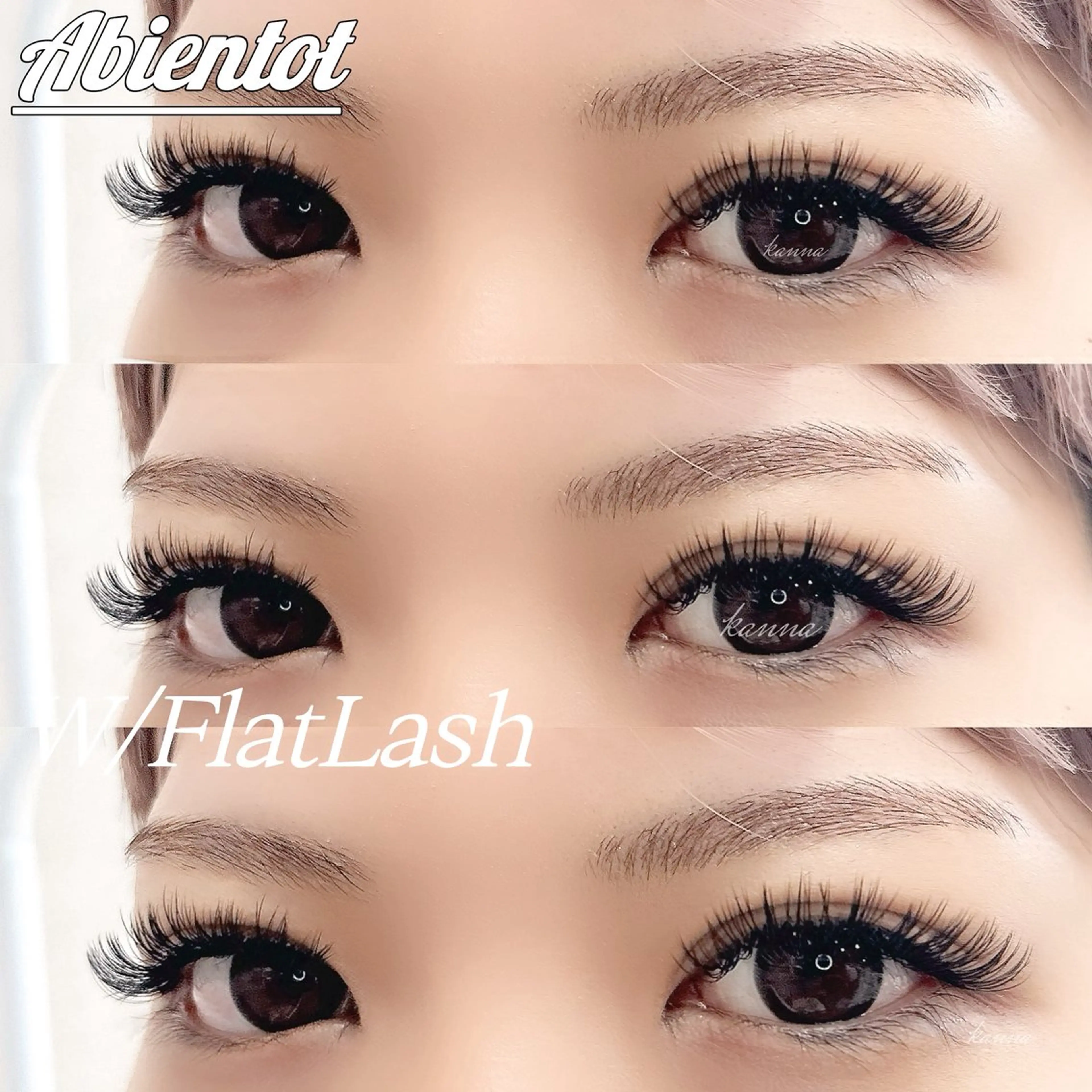 マツエク・マツパ マツエク Abientot Kannaのマツエク・マツパデザイン