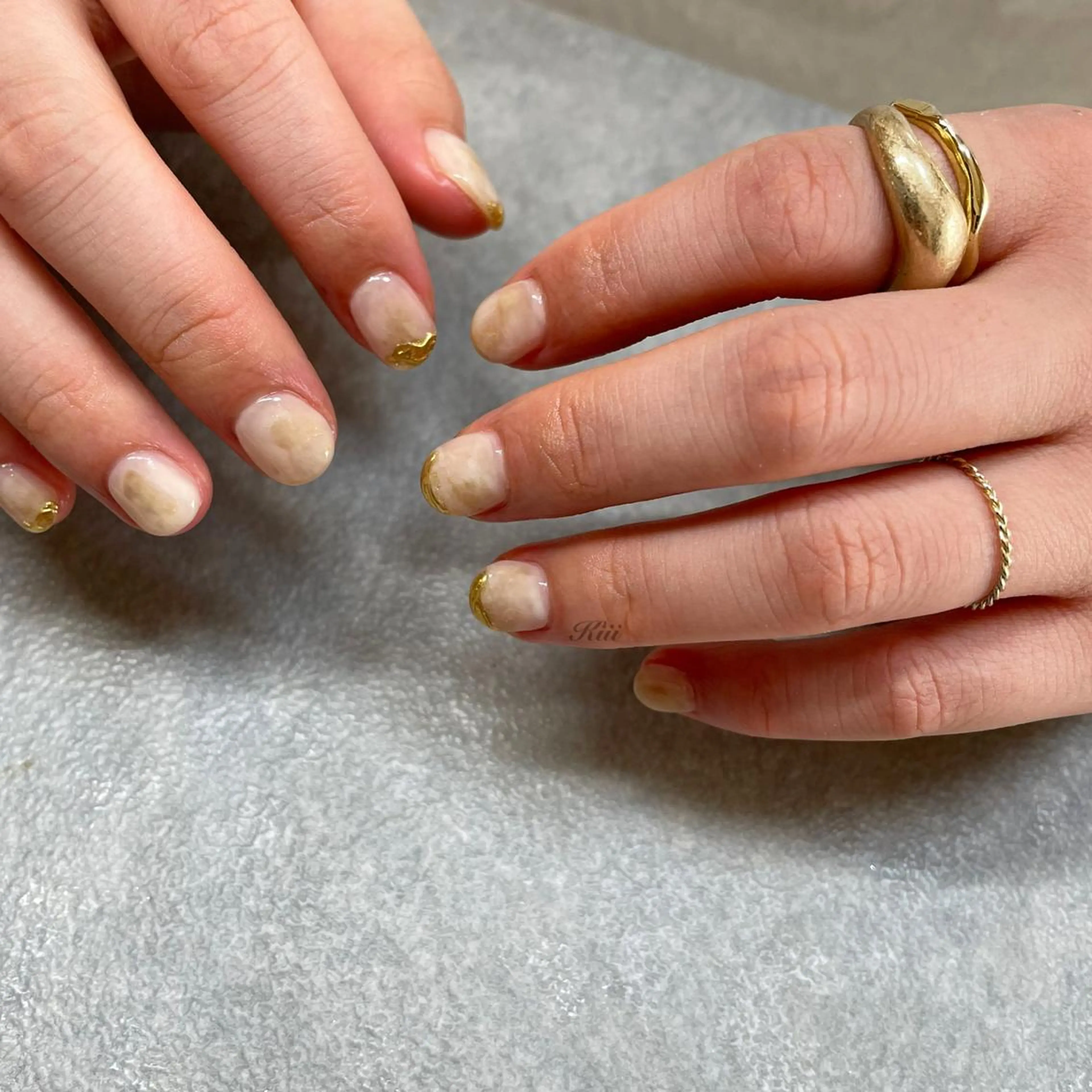 ネイル ハンドネイル フットネイル kiii.__ ✴︎*のネイルデザイン