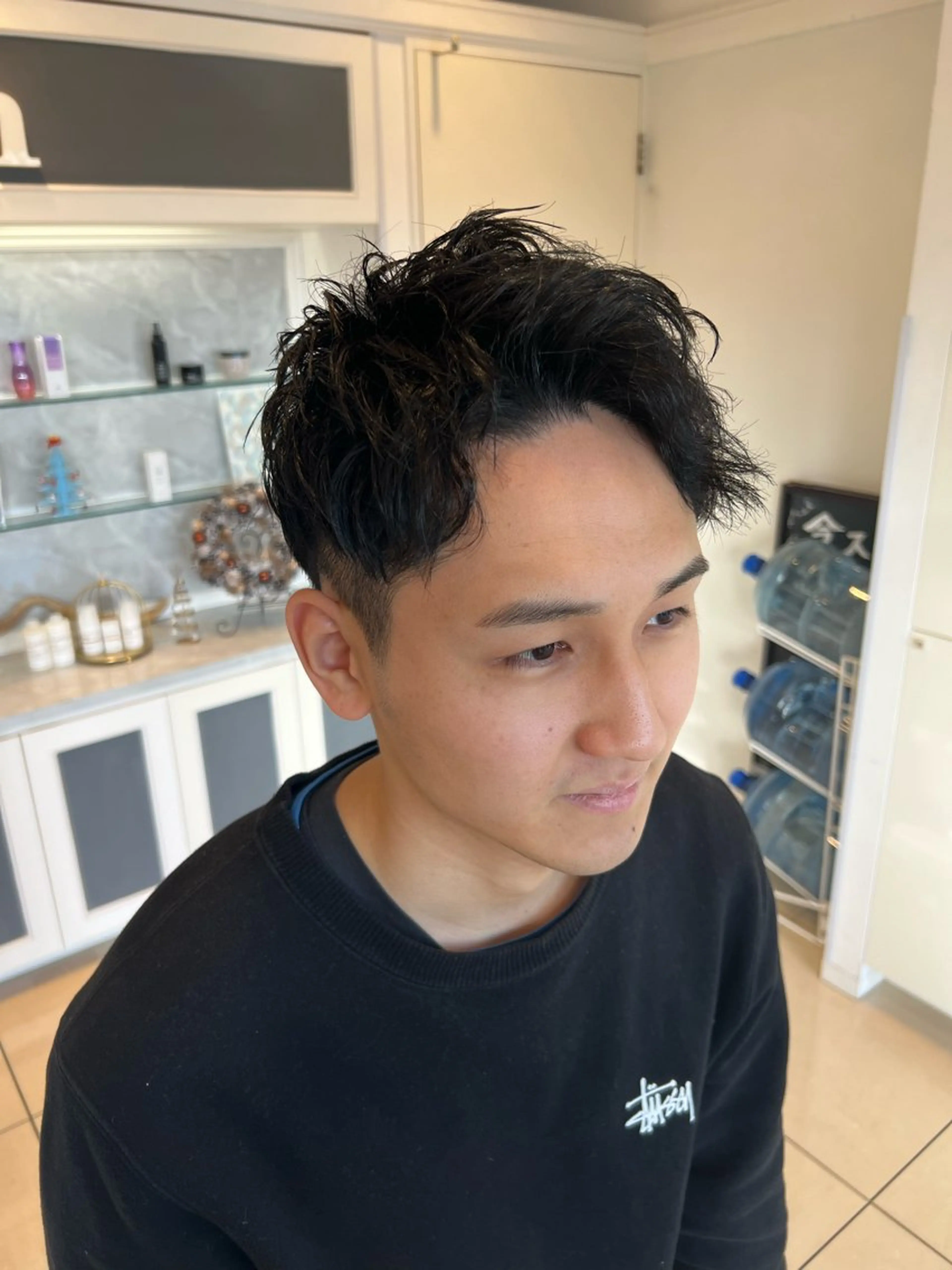 ⭐️スタイリングが楽になる⭐️カット+部分パーマの写真