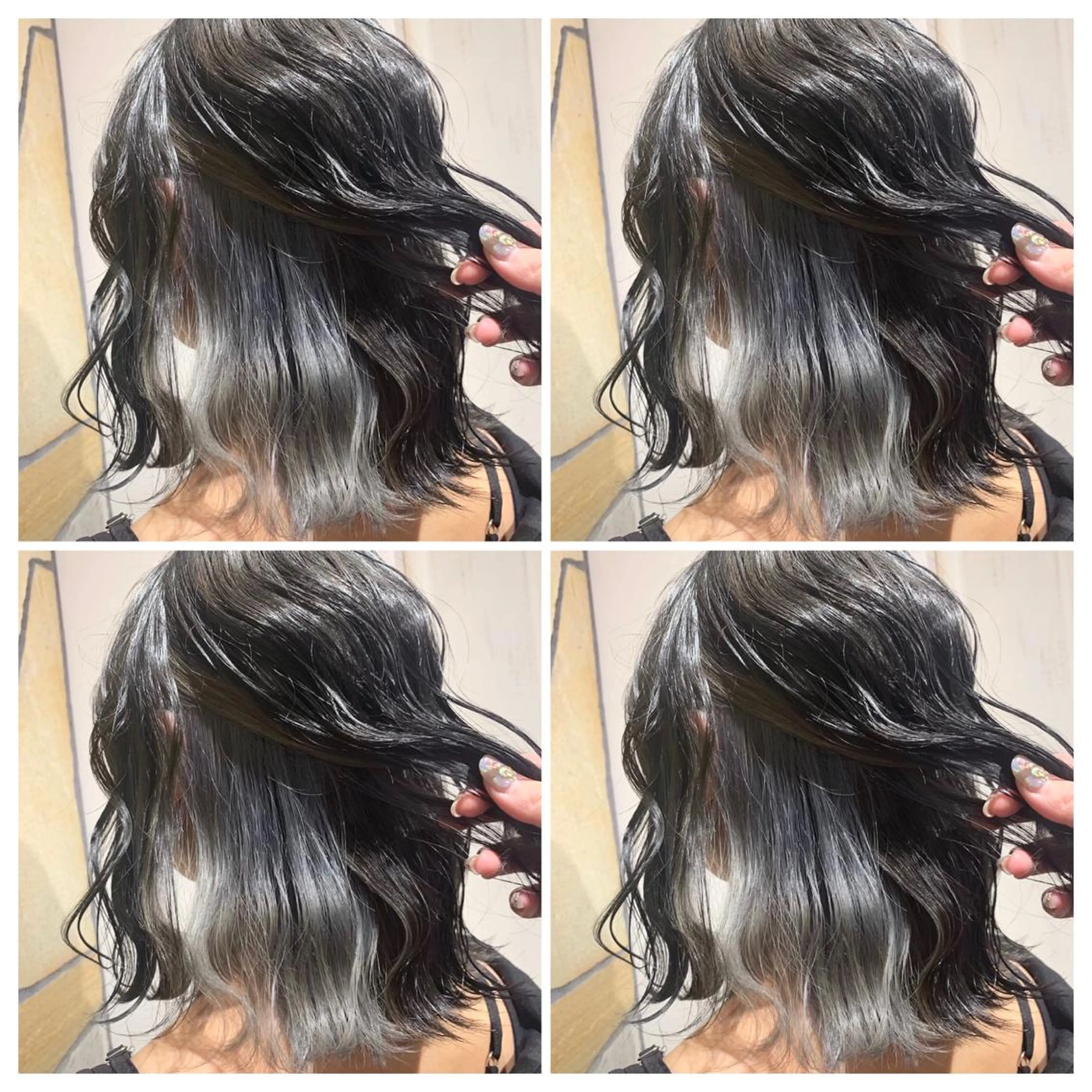 セミロング カラー カット ヘアカラー トリートメント 💎髪質改善／艶髪 荻原💎のヘアスタイル