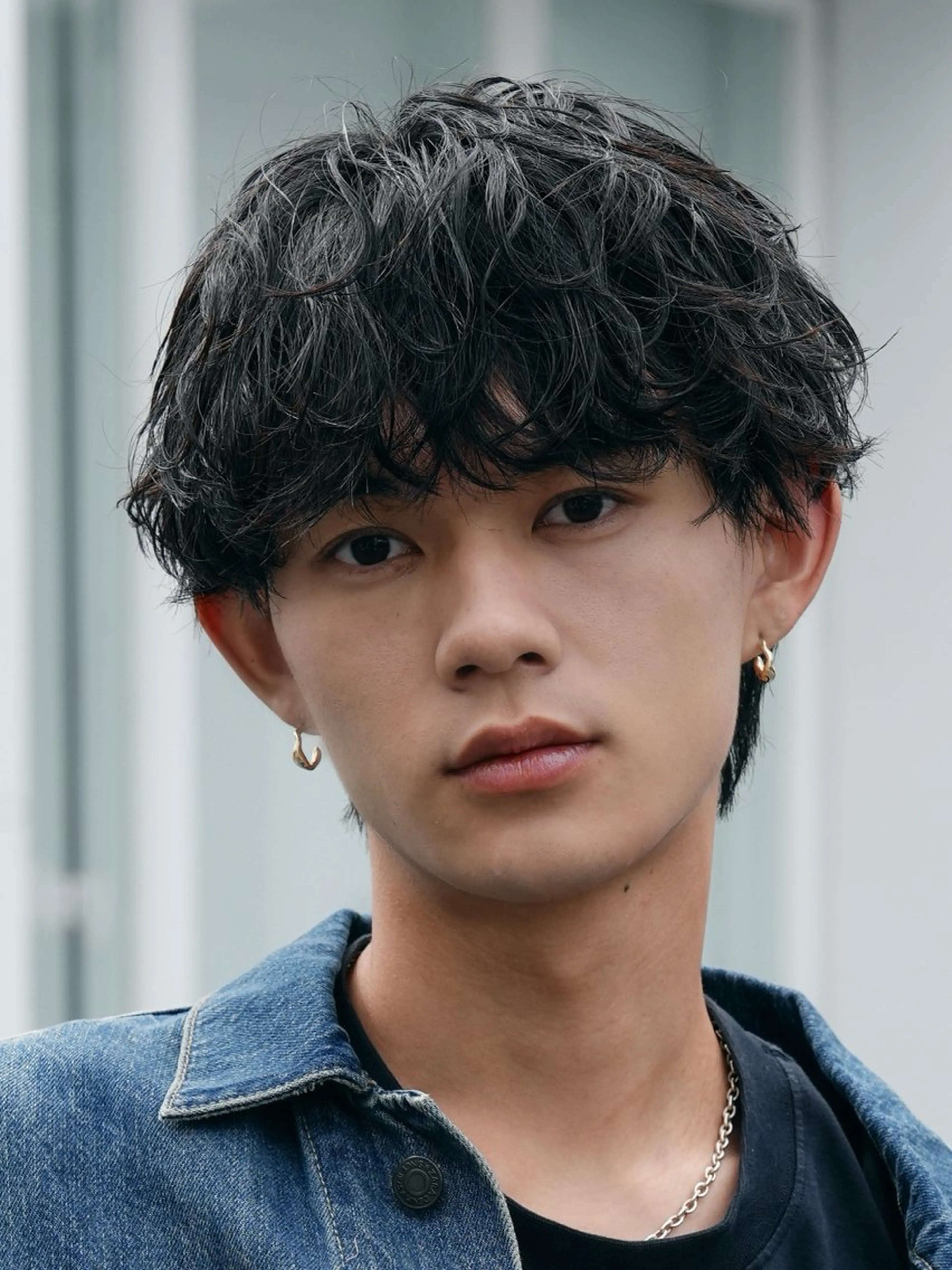 ミディアム パーマ カット パーマ fifth/渋谷/ パーマ/イクミのヘアスタイル