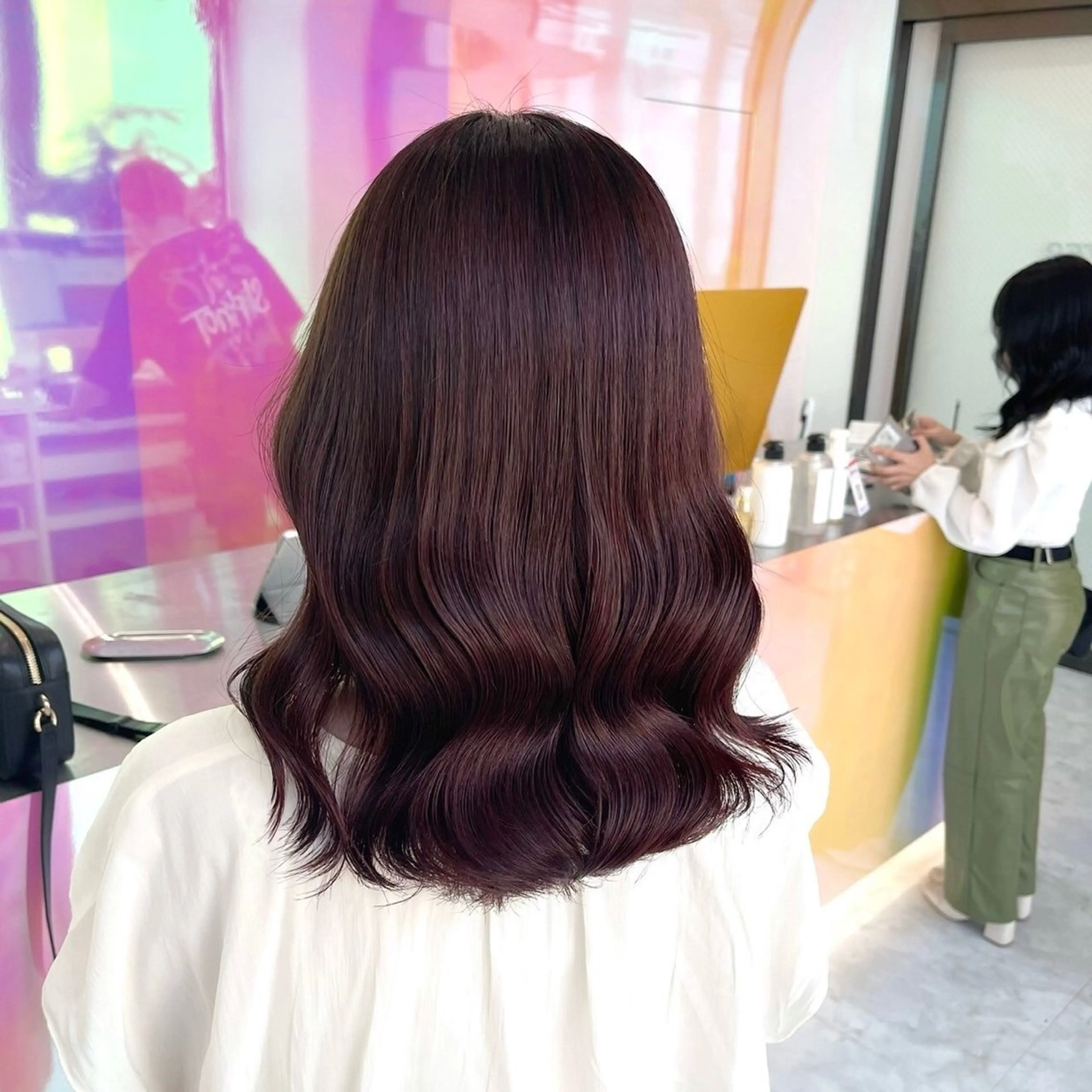 ロング カラー みう/仙台/暖色/ 艶髪/顔周りカット/のヘアスタイル