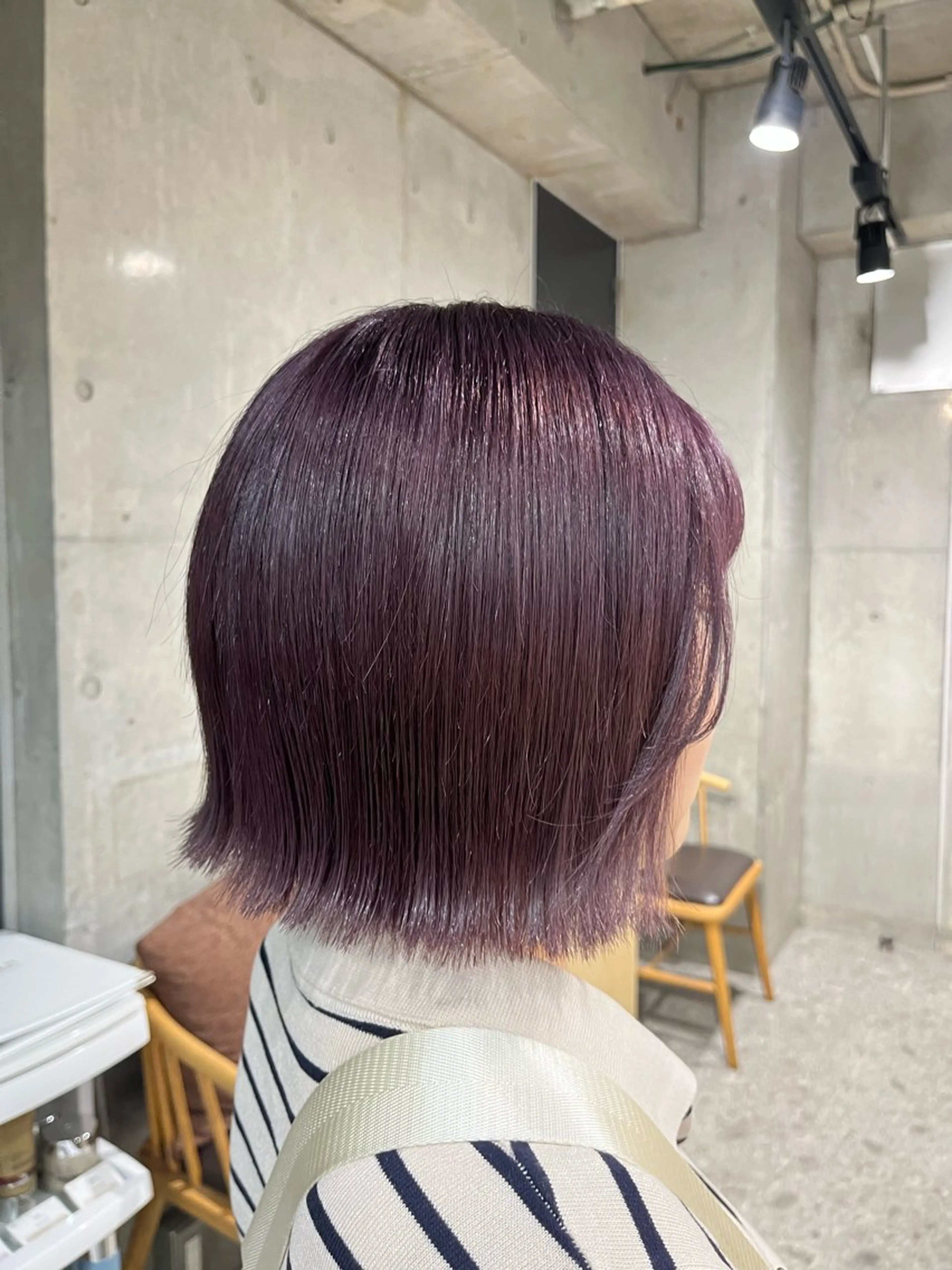 カット+ワンカラーの写真