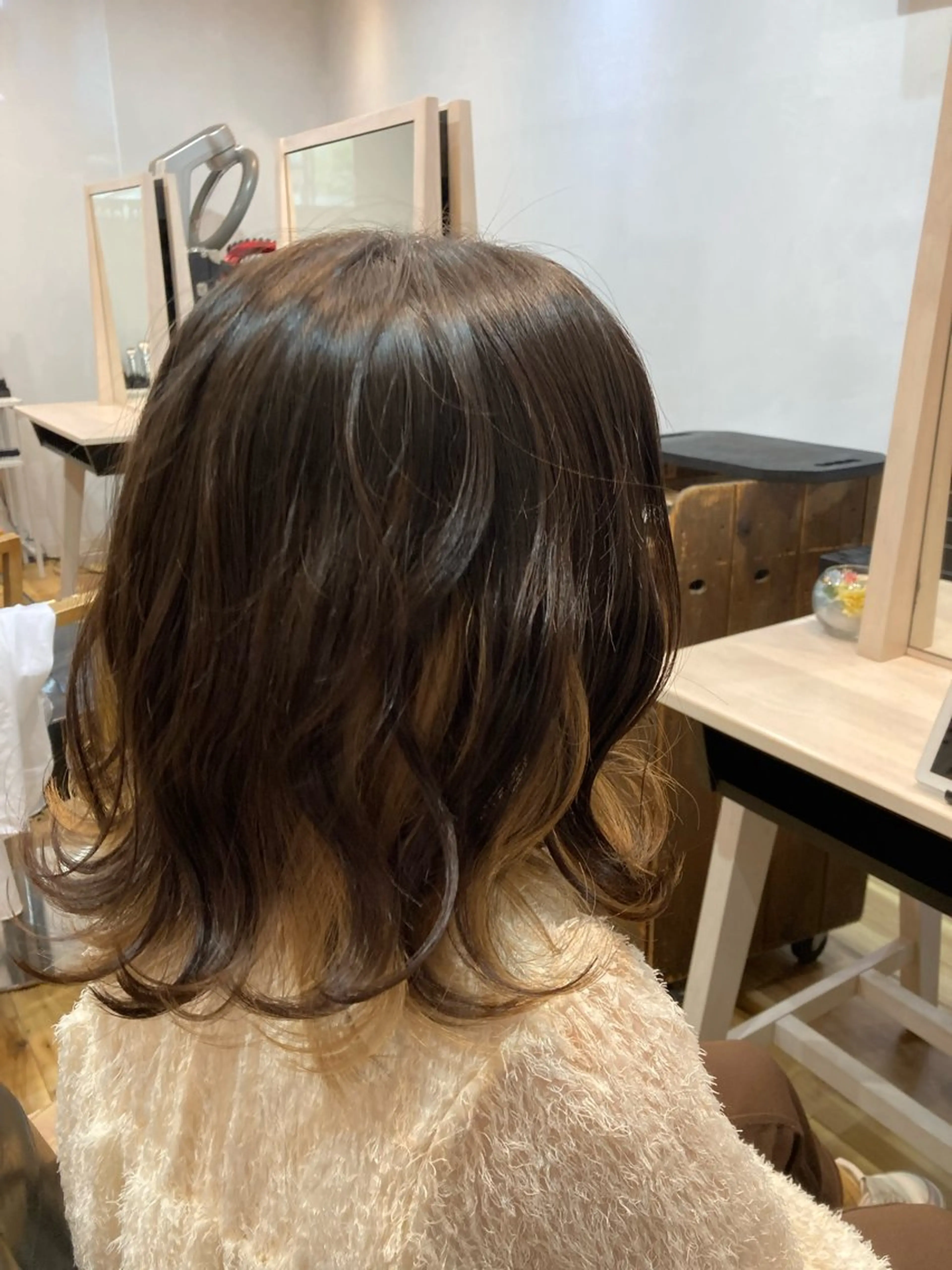 セミロング 学生 JUNO HAIR SALON所属・RuCOR. yuriのヘアスタイル