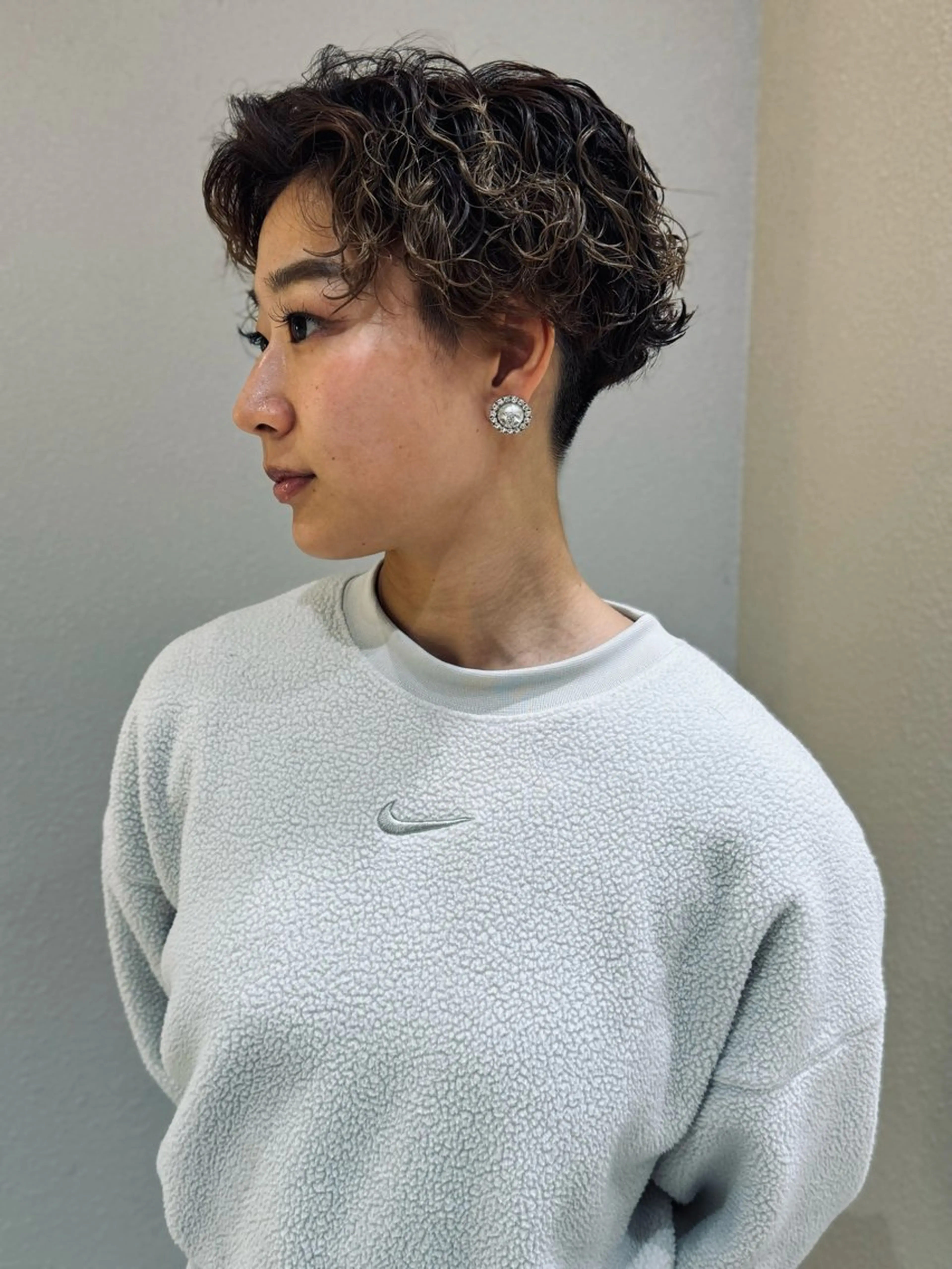 ショート カット ヘアカラー パーマ 🩵縮毛矯正・ボブ 岩原朋也🩵のヘアスタイル
