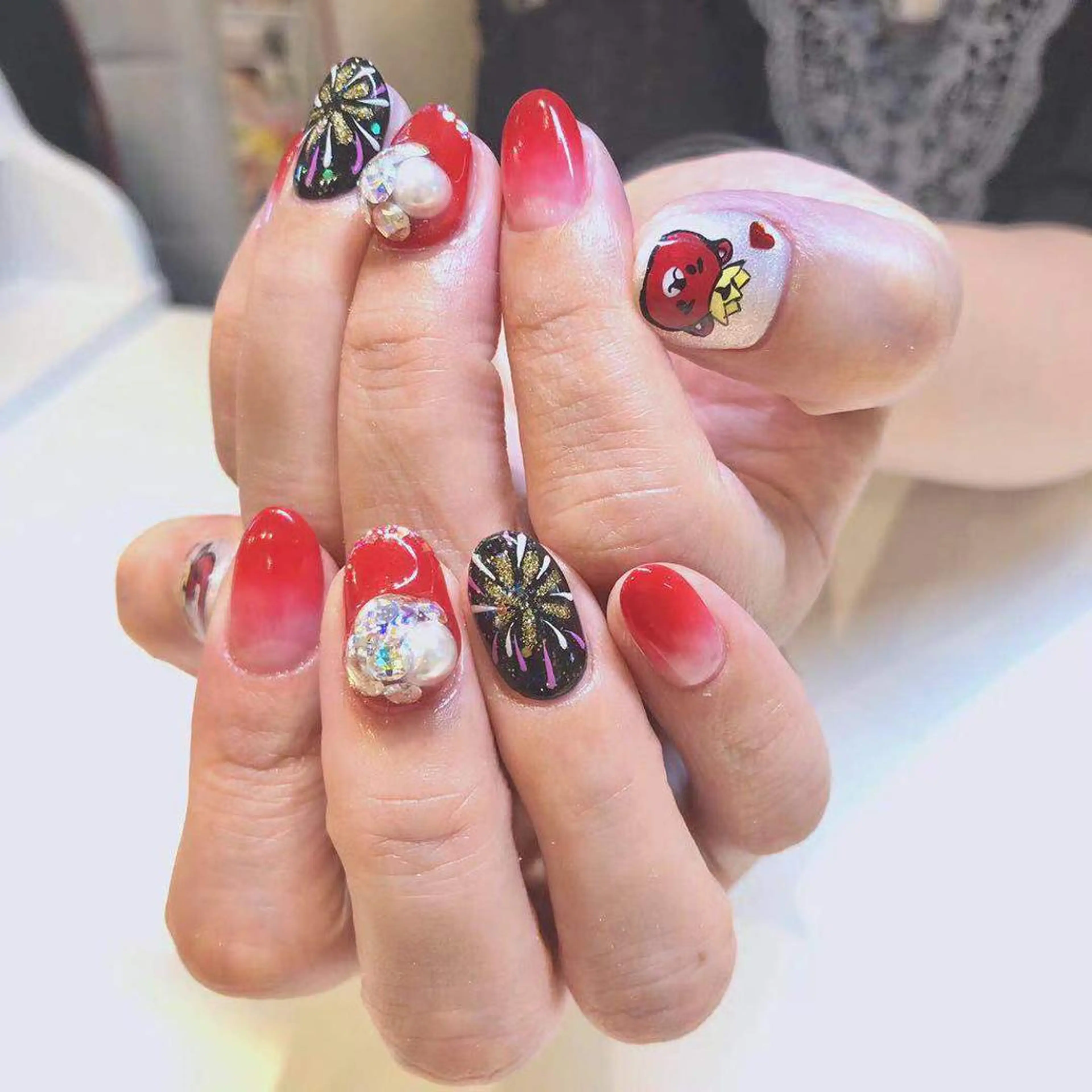 ネイル 長さだし専門店 M2　rikaのネイルデザイン