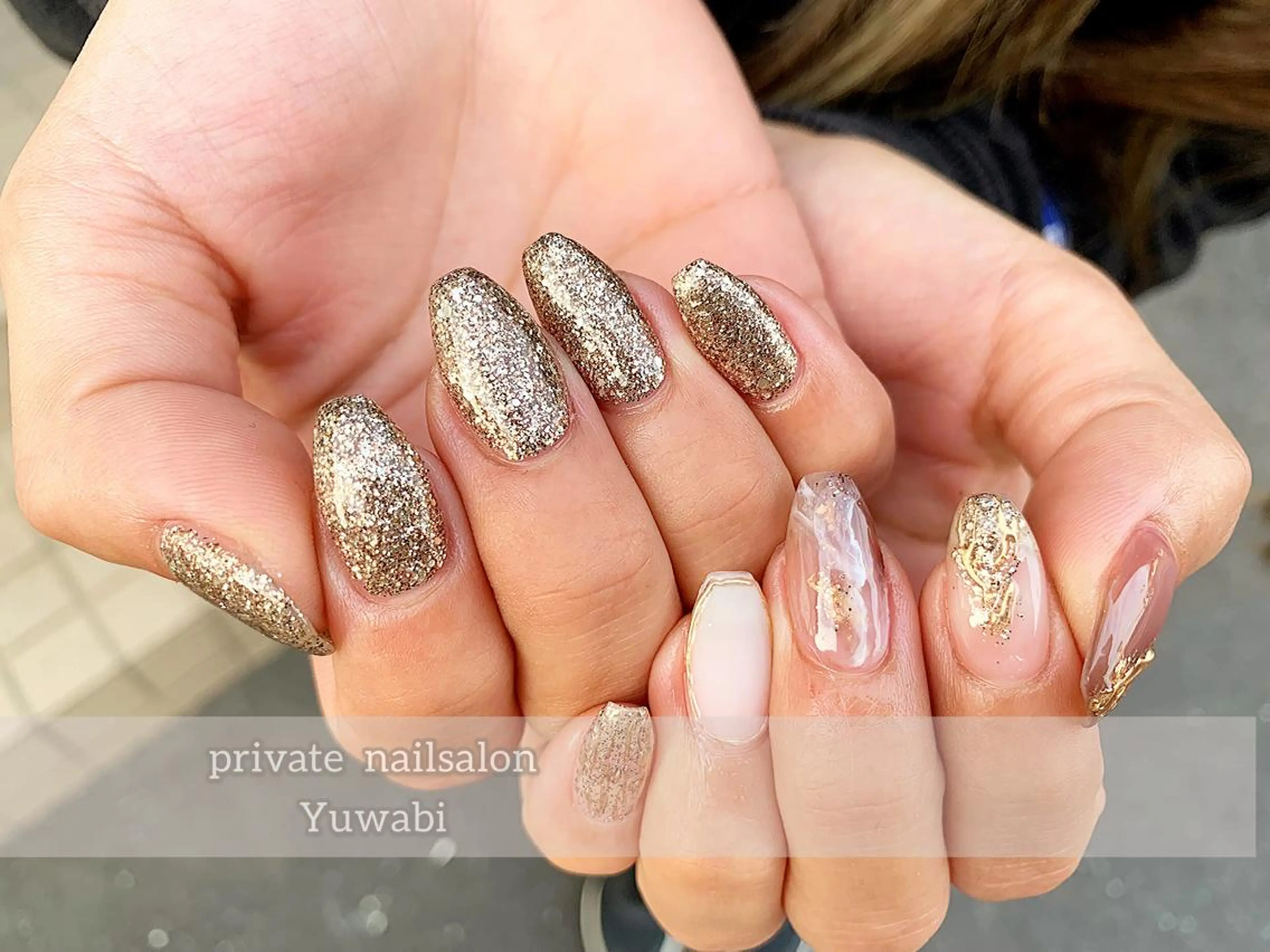 ネイル ハンドネイル フットネイル Yuwabi Nail所属・Mimore ミモア 水戸のネイルデザイン