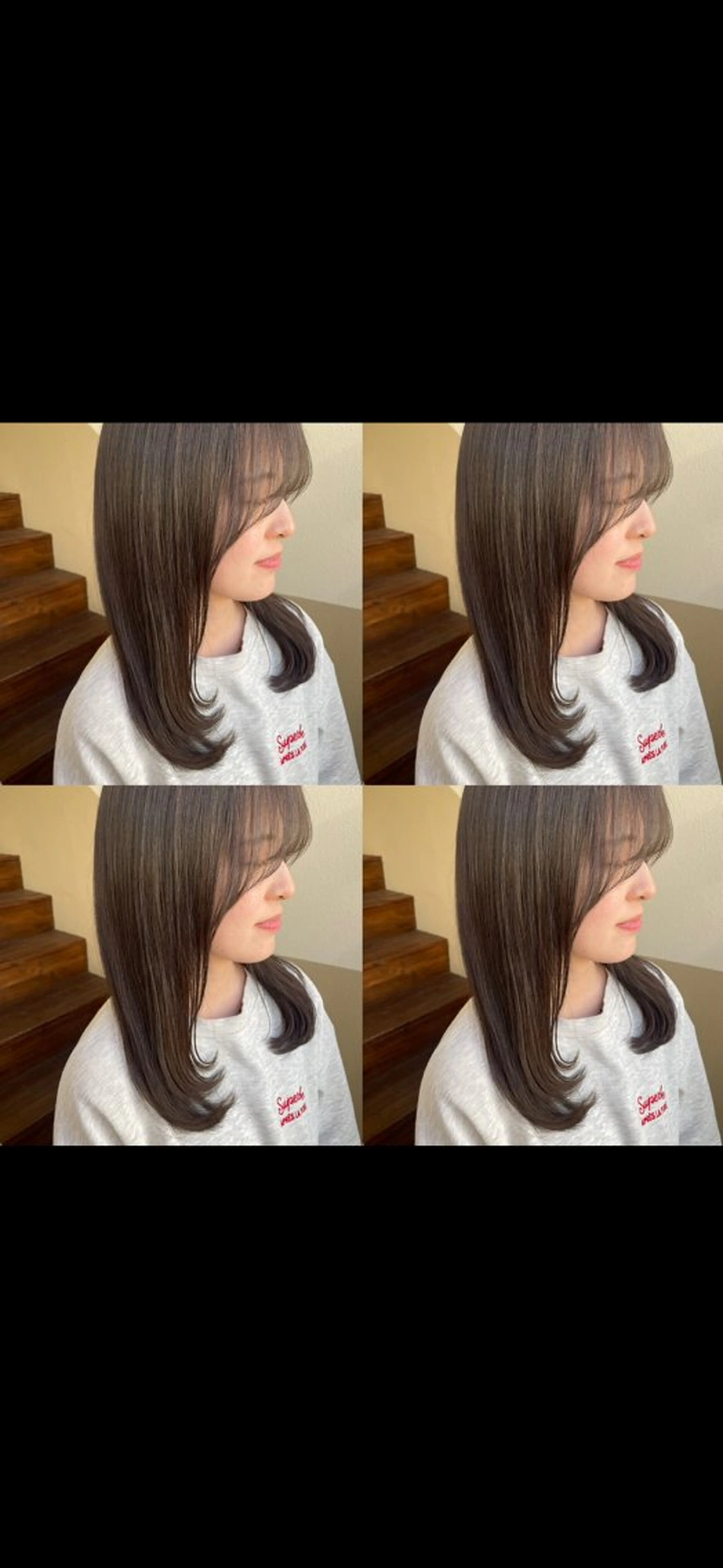 【人気No,1】✂️小顔カット ×🎨透明感ワンカラー×✨Aujuaトリートメントの写真