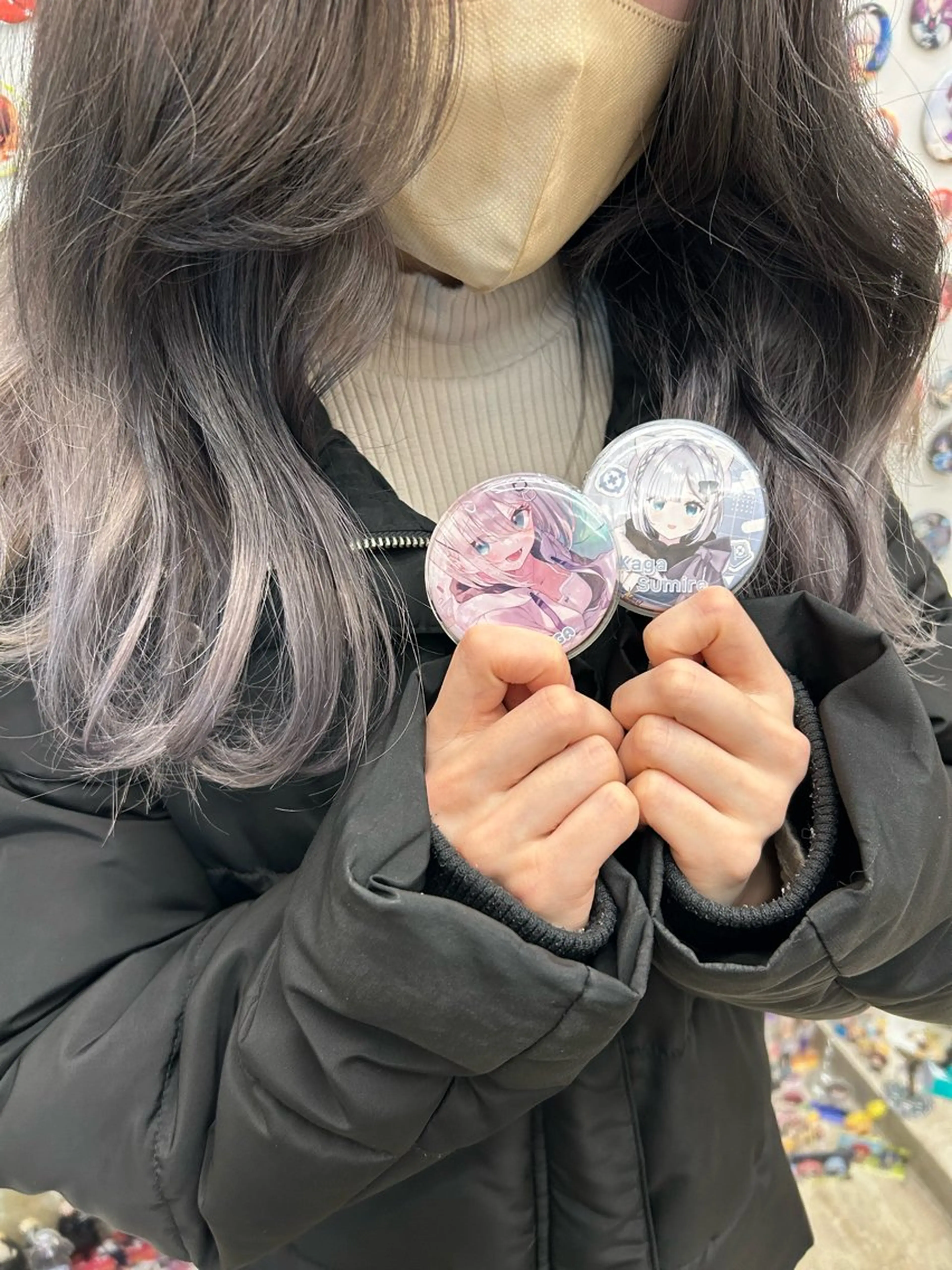 ミディアム ヘアカラー インナーカラー🫶 オタク美容師 山本のヘアスタイル