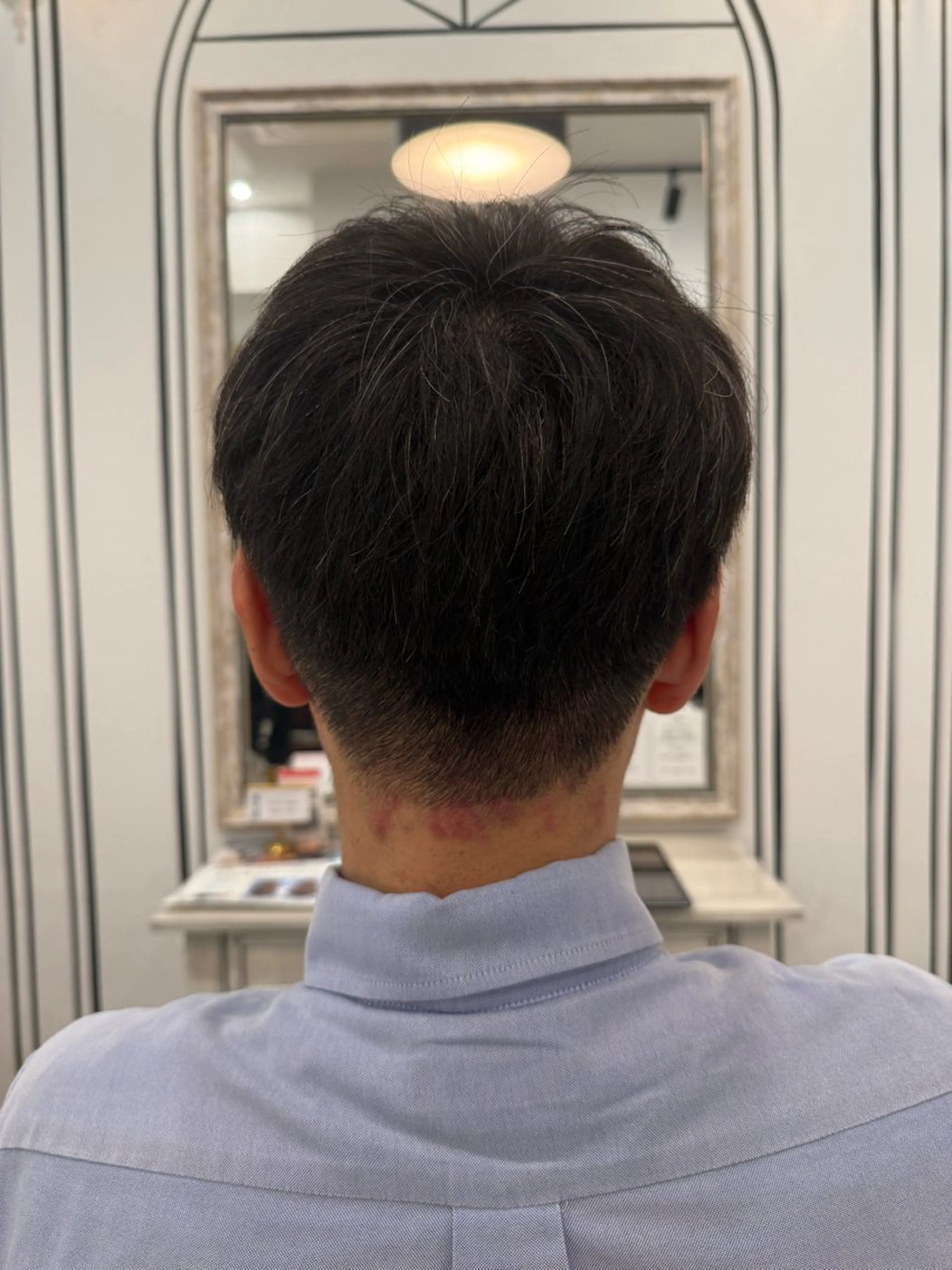 ショート メンズ Eclat【エクラ】所属・三上 莉里のヘアスタイル